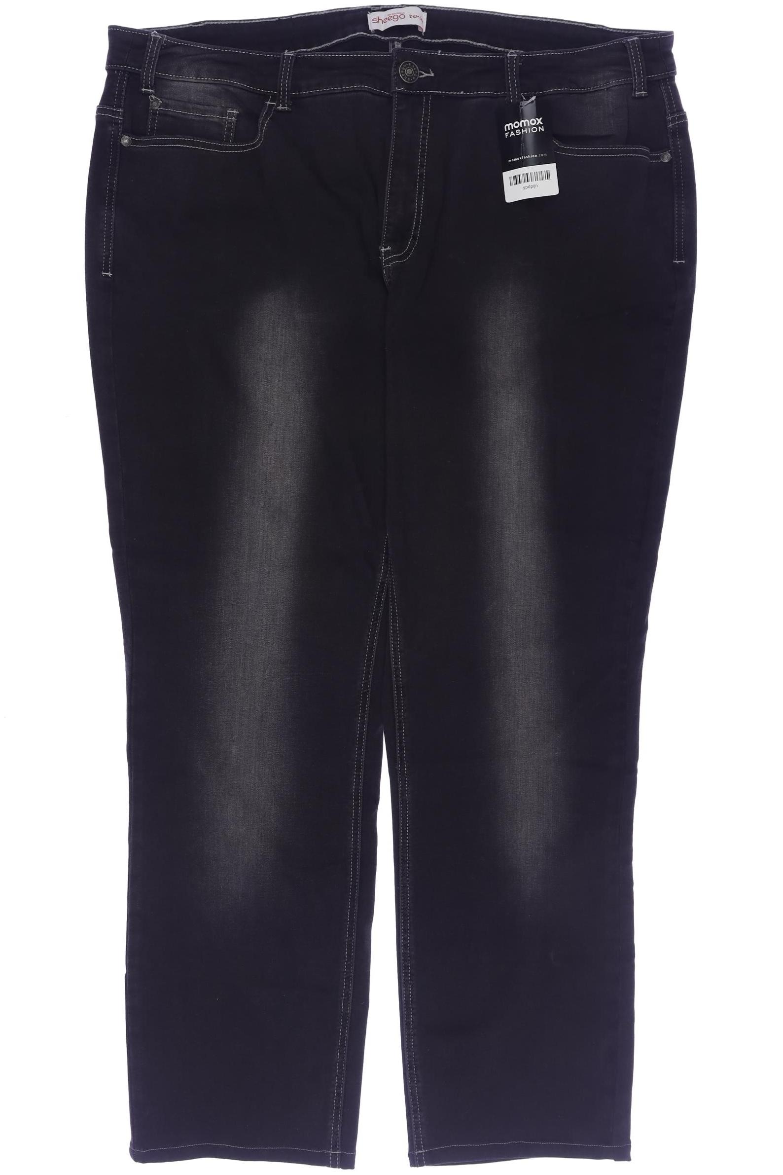 

Ulla Popken Damen Jeans, grau, Gr. 104