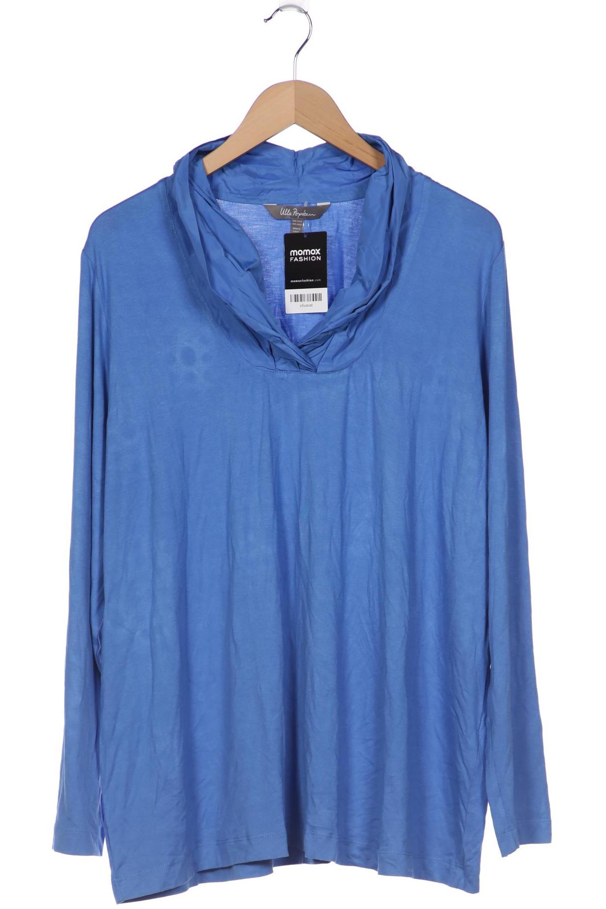 

Ulla Popken Damen Langarmshirt, blau