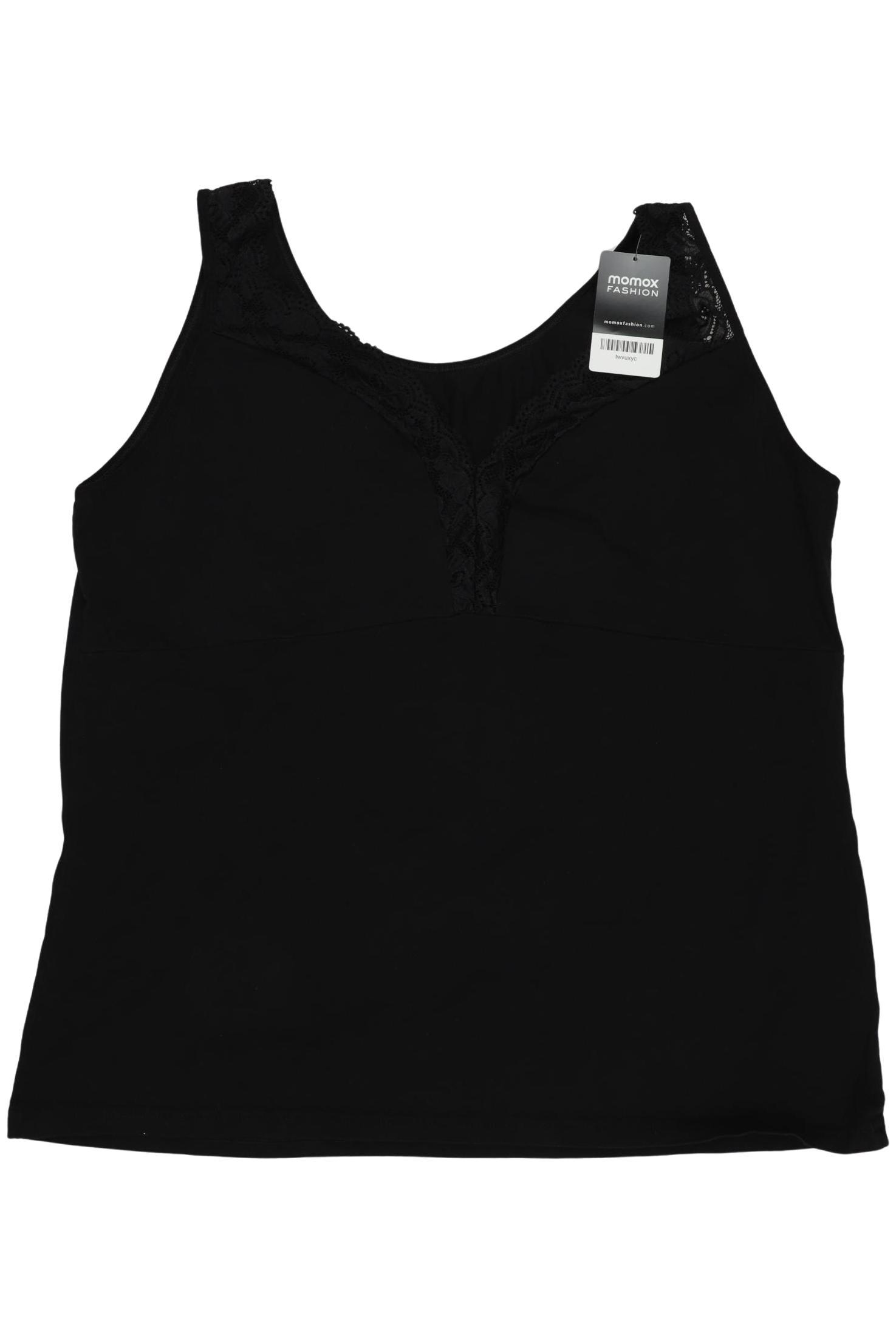 

Ulla Popken Damen Top, schwarz, Gr. 66