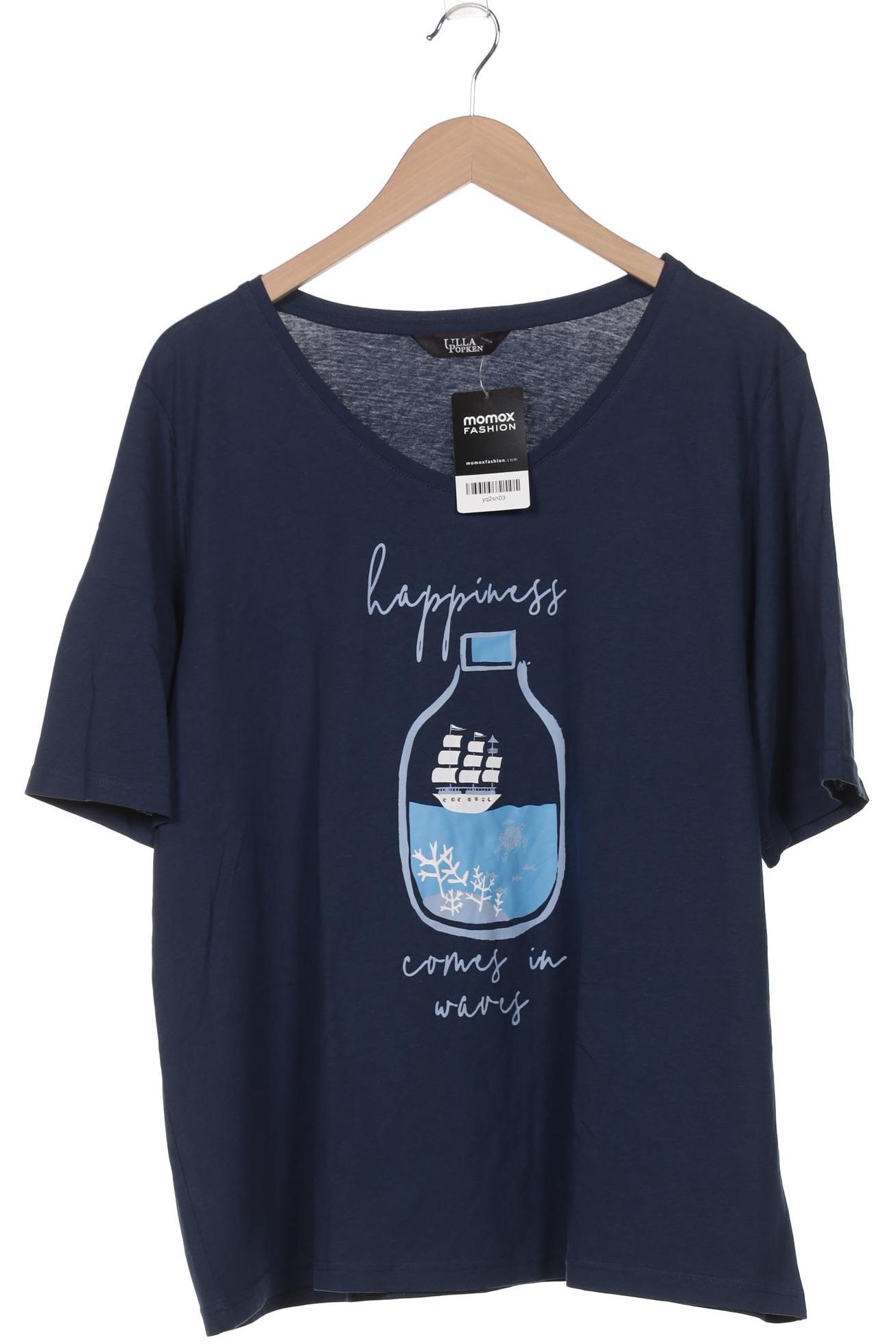 

Ulla Popken Damen T-Shirt, marineblau, Gr. 44