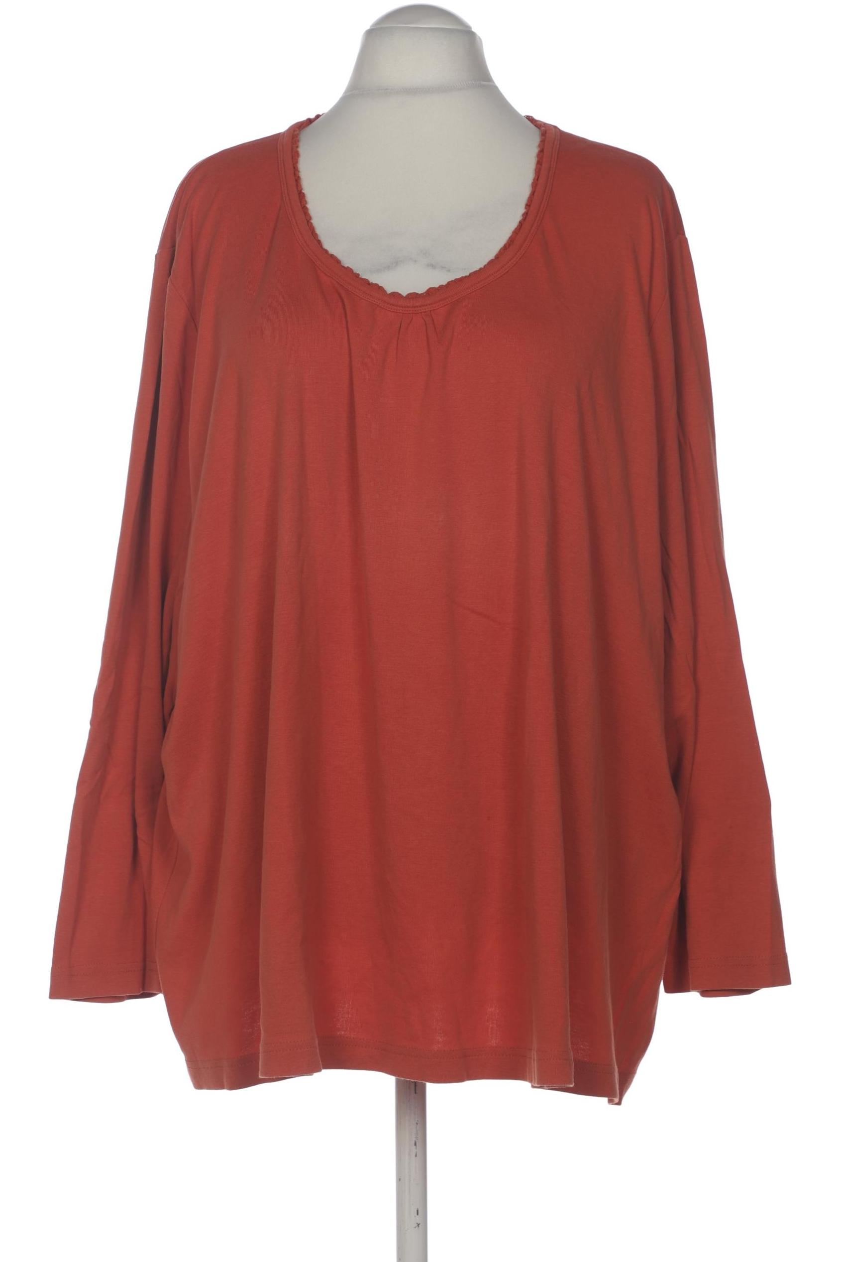 

Ulla Popken Damen Langarmshirt, orange, Gr. 58