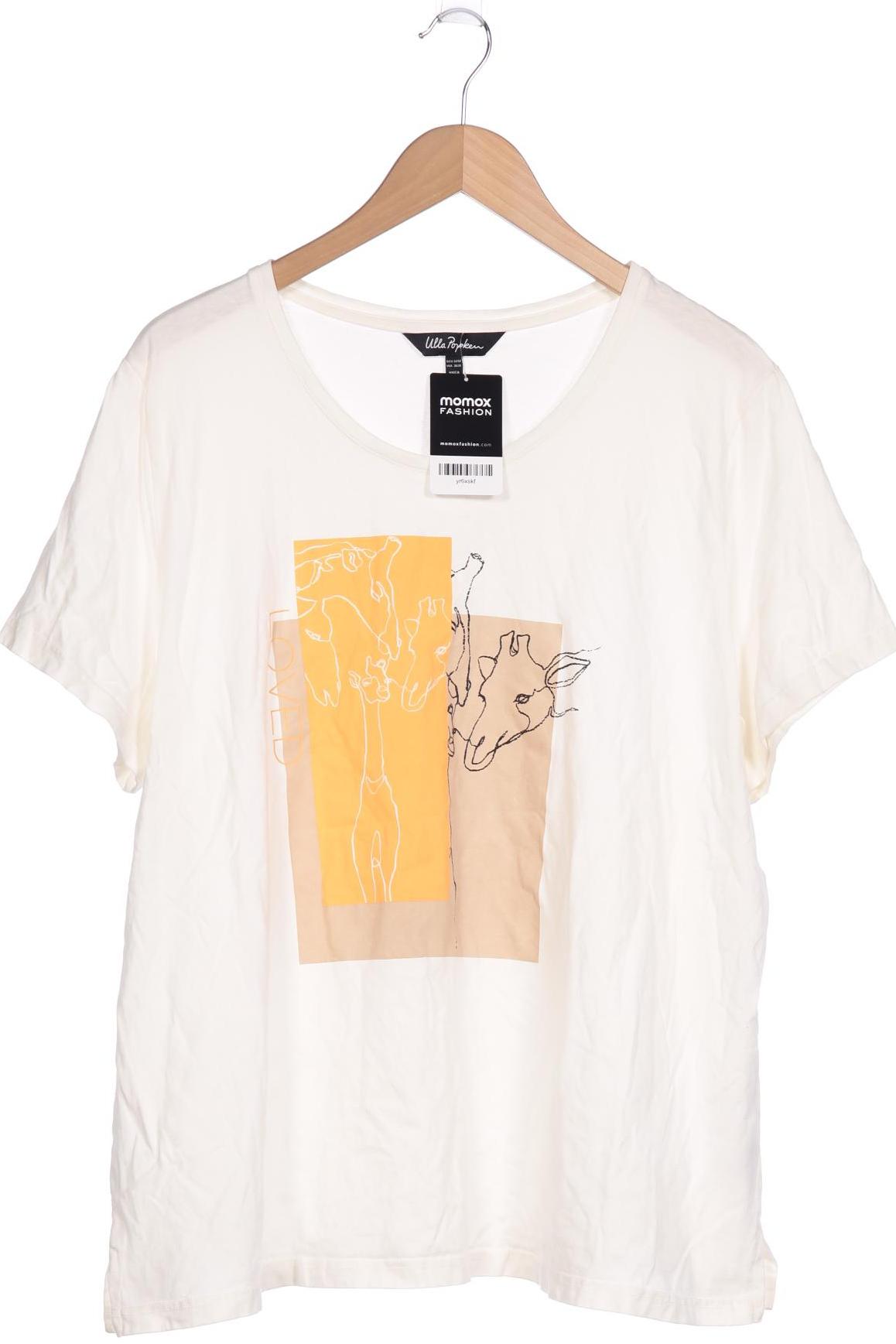 

Ulla Popken Damen T-Shirt, cremeweiß
