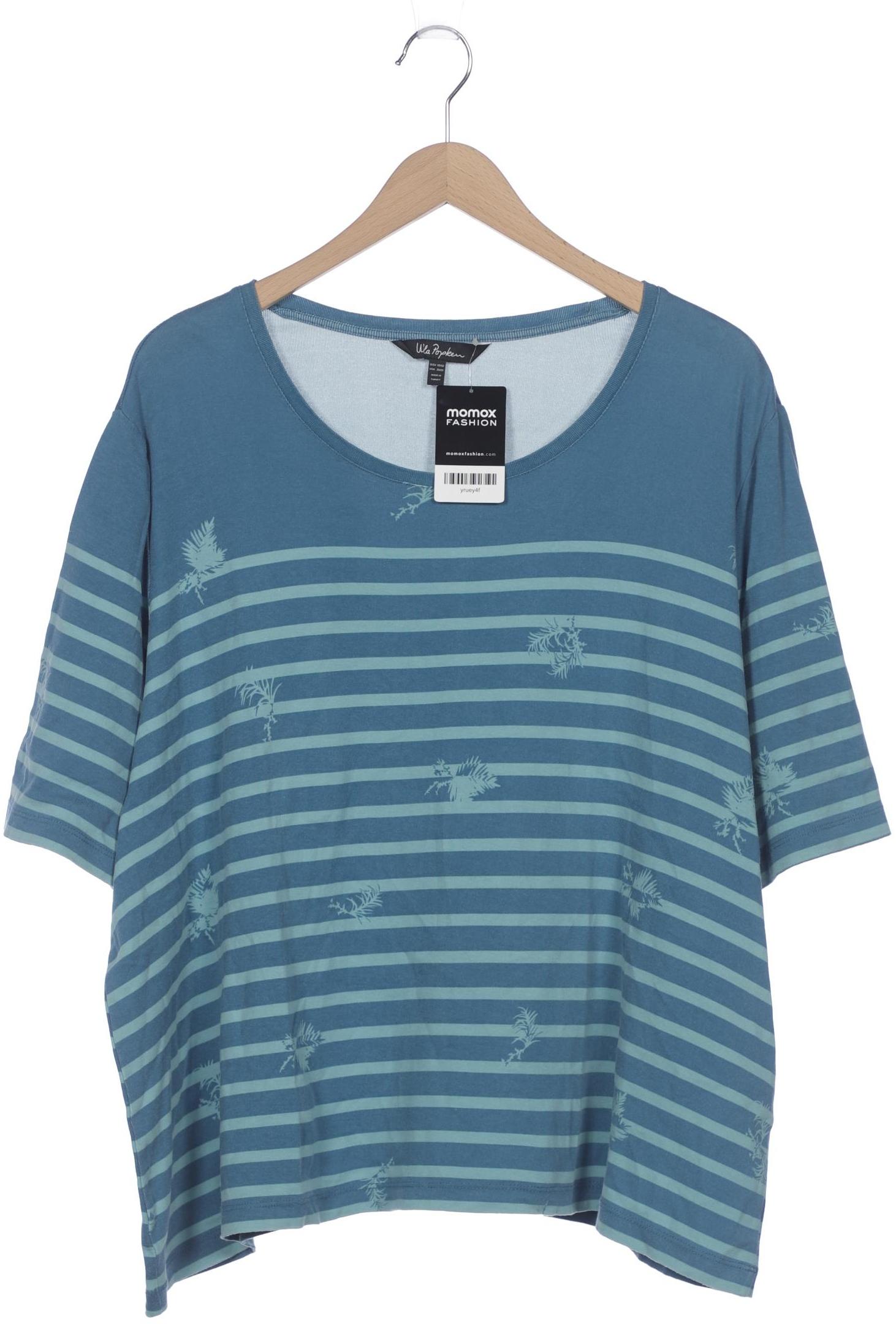 

Ulla Popken Damen T-Shirt, blau, Gr. 50
