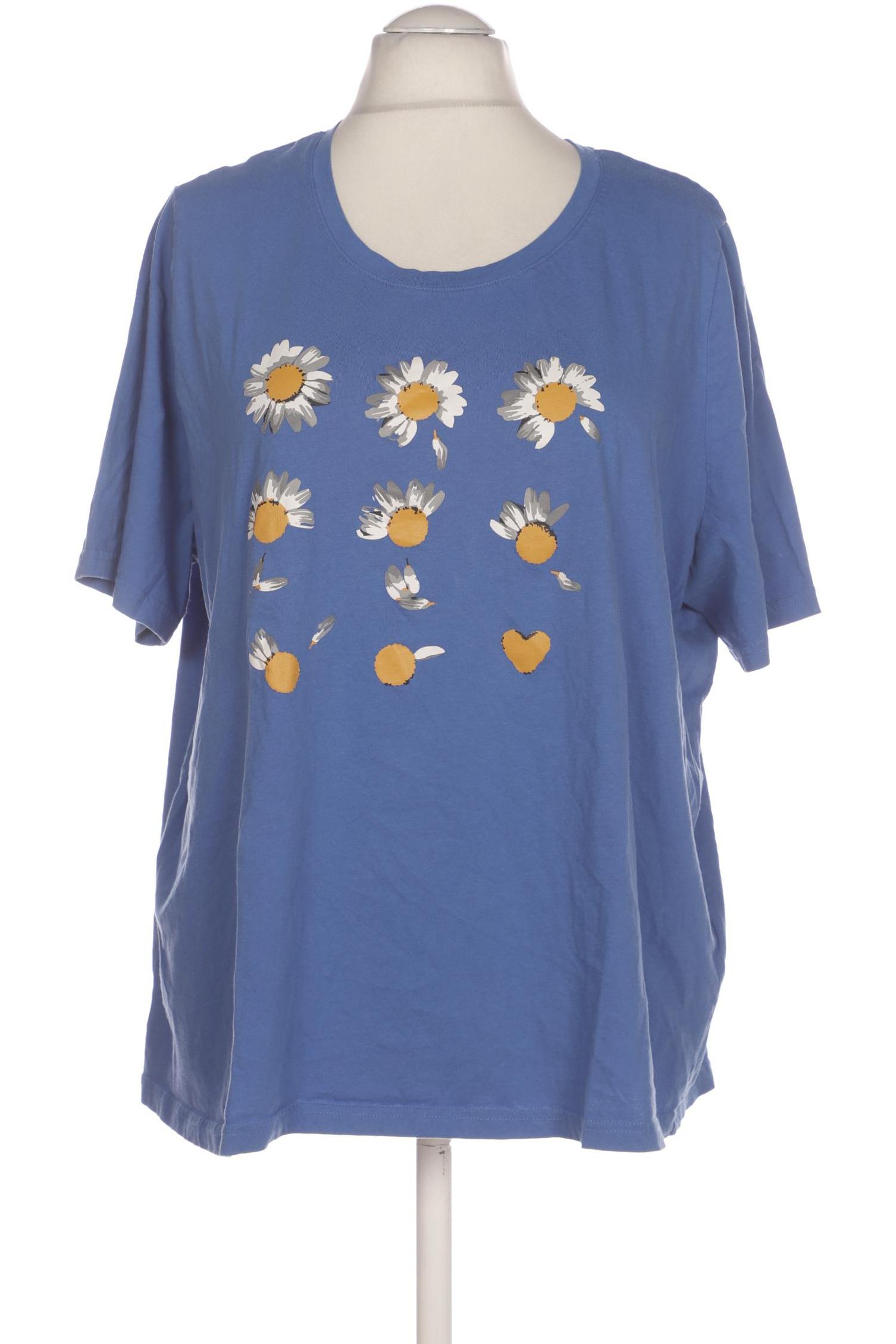 

Ulla Popken Damen T-Shirt, blau