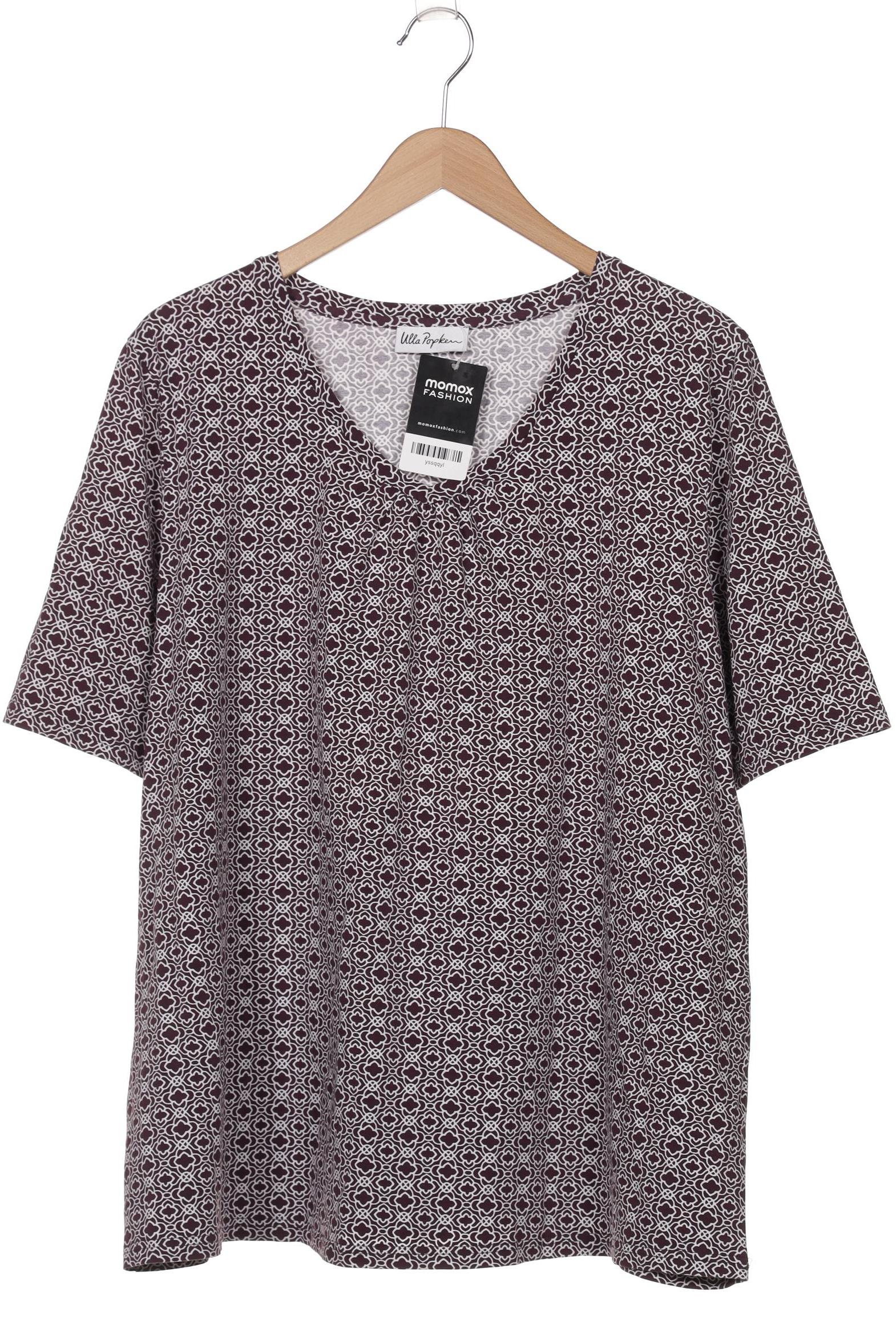 

Ulla Popken Damen T-Shirt, bordeaux, Gr. 50