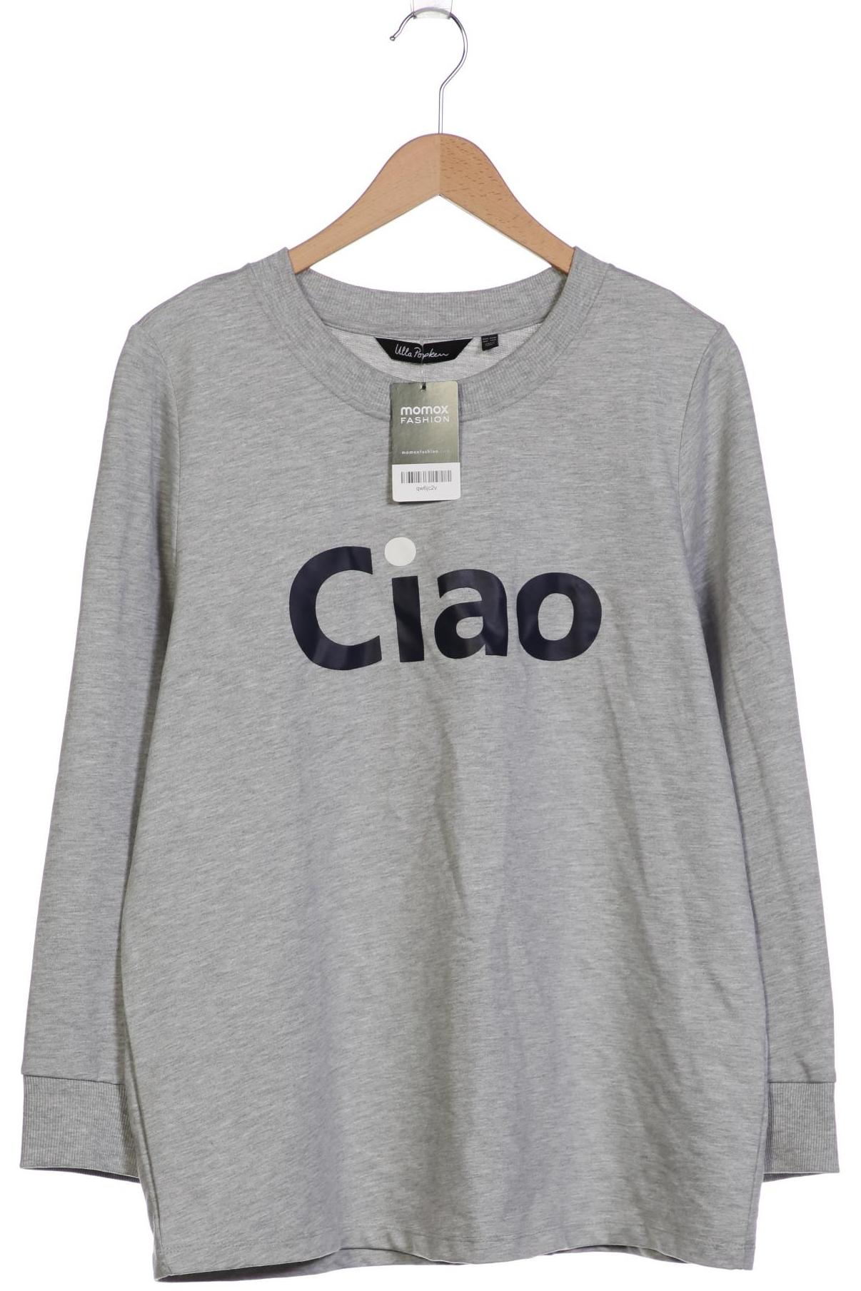 

Ulla Popken Damen Sweatshirt, grau, Gr. 42