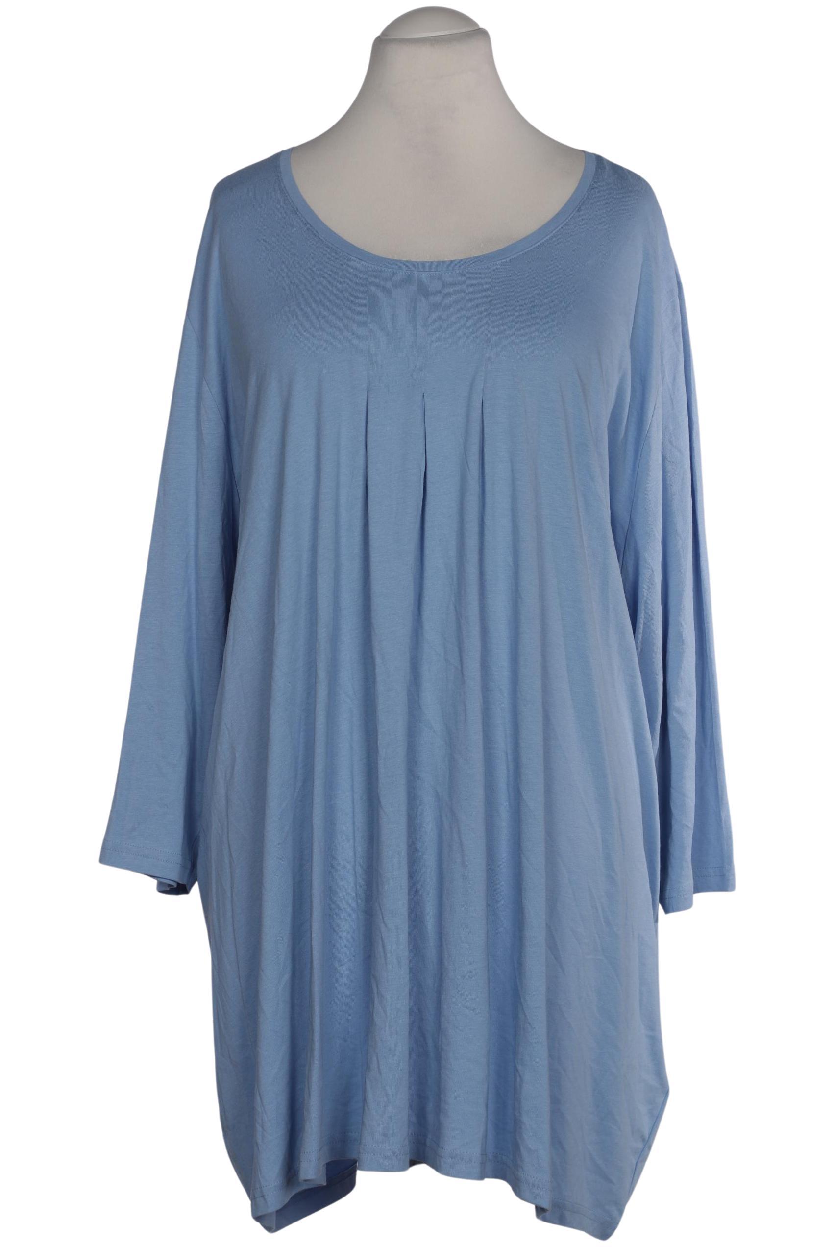 

Ulla Popken Damen T-Shirt, blau, Gr. 58