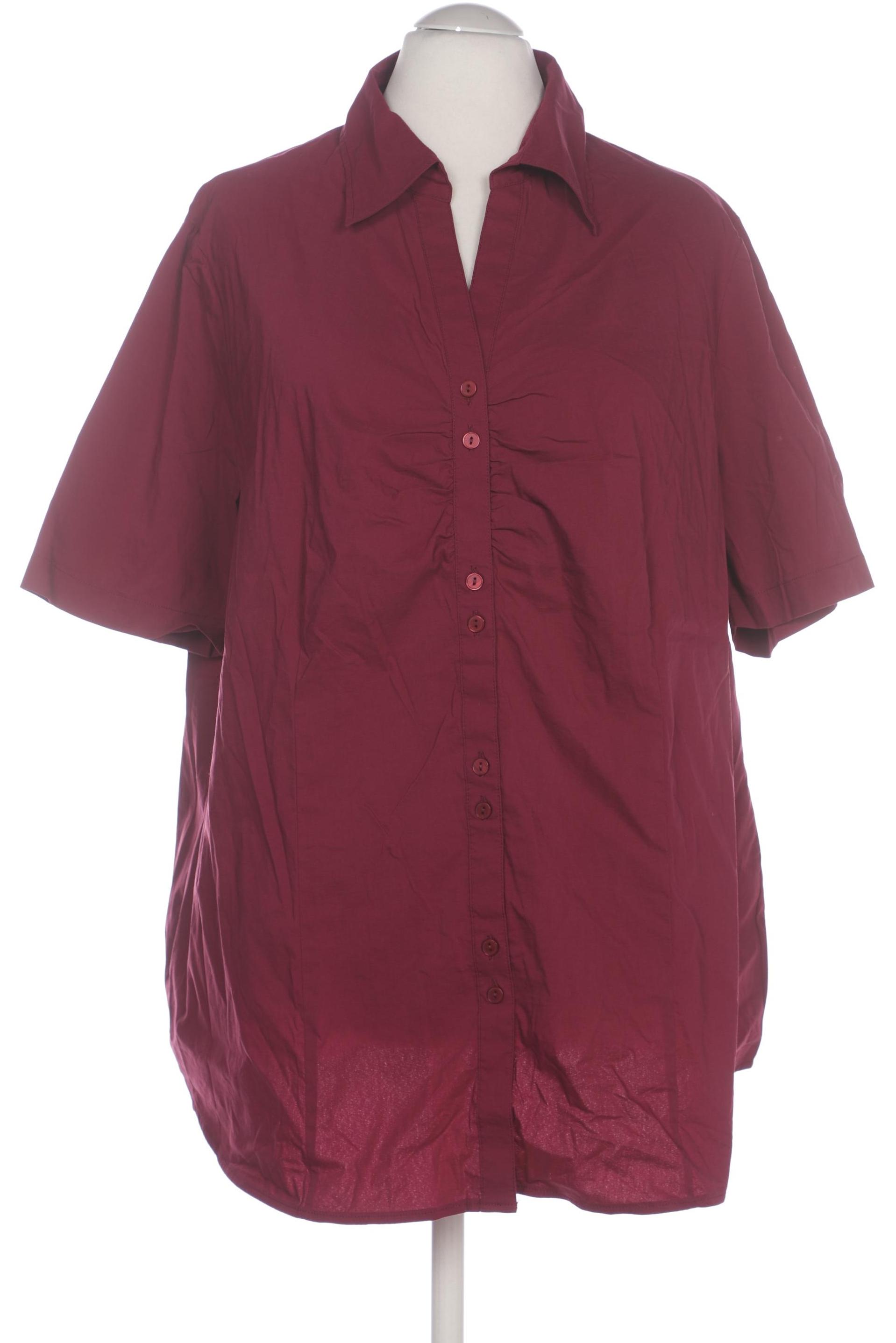 

Ulla Popken Damen Bluse, bordeaux, Gr. 54