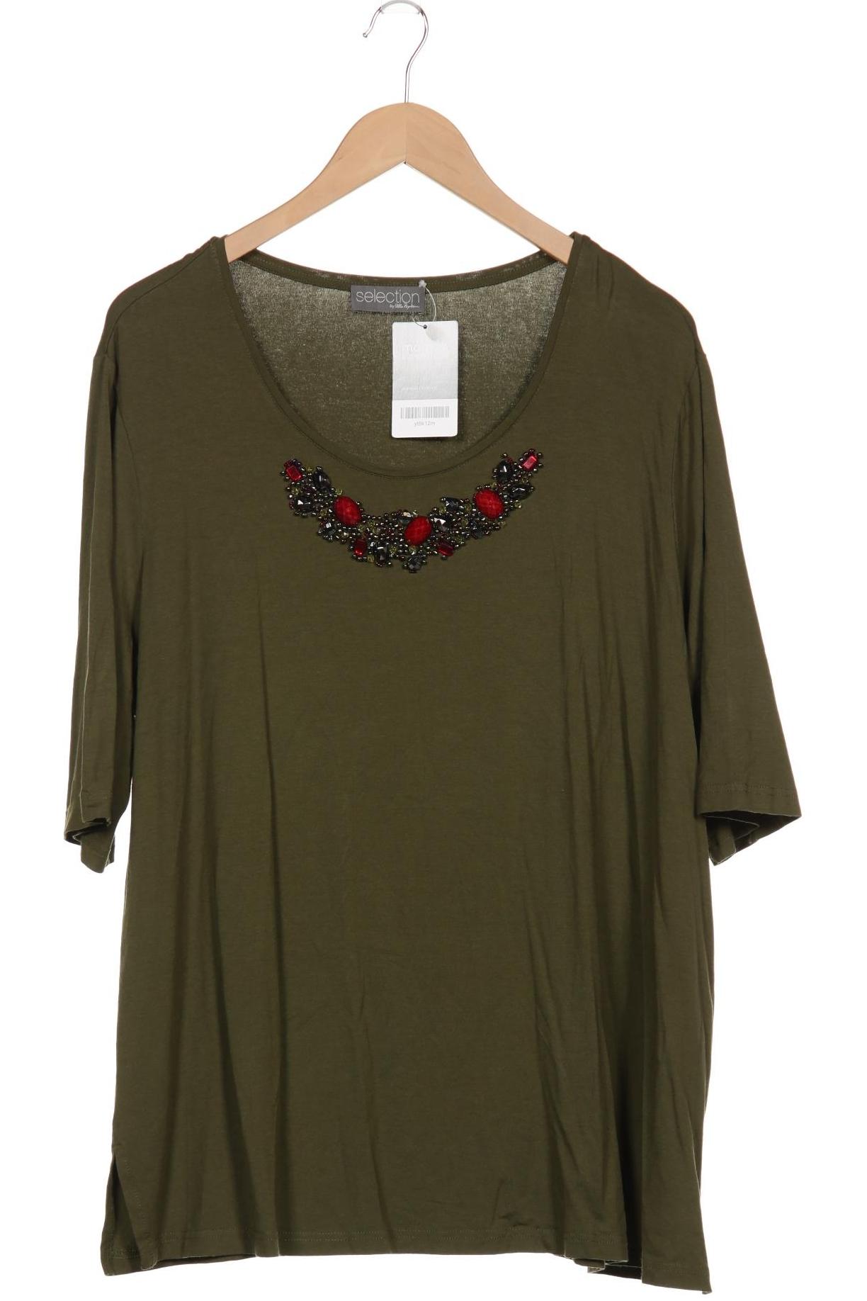 

Ulla Popken Damen T-Shirt, grün, Gr. 50