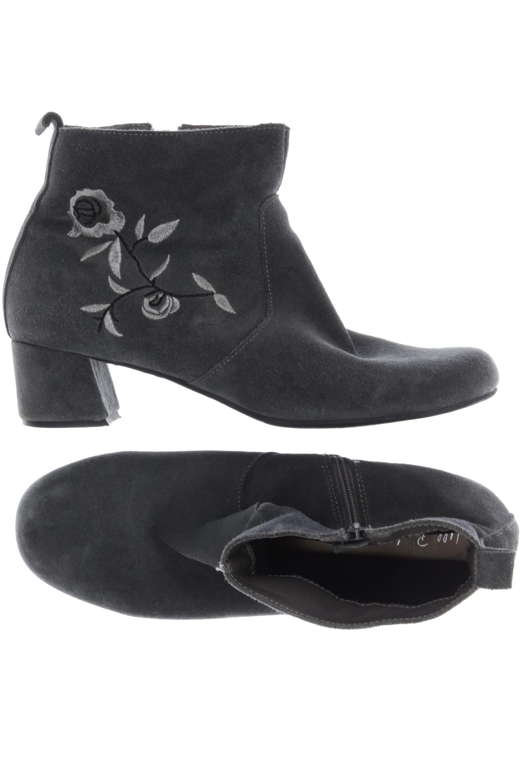 

Ulla Popken Damen Stiefelette, grau, Gr. 42