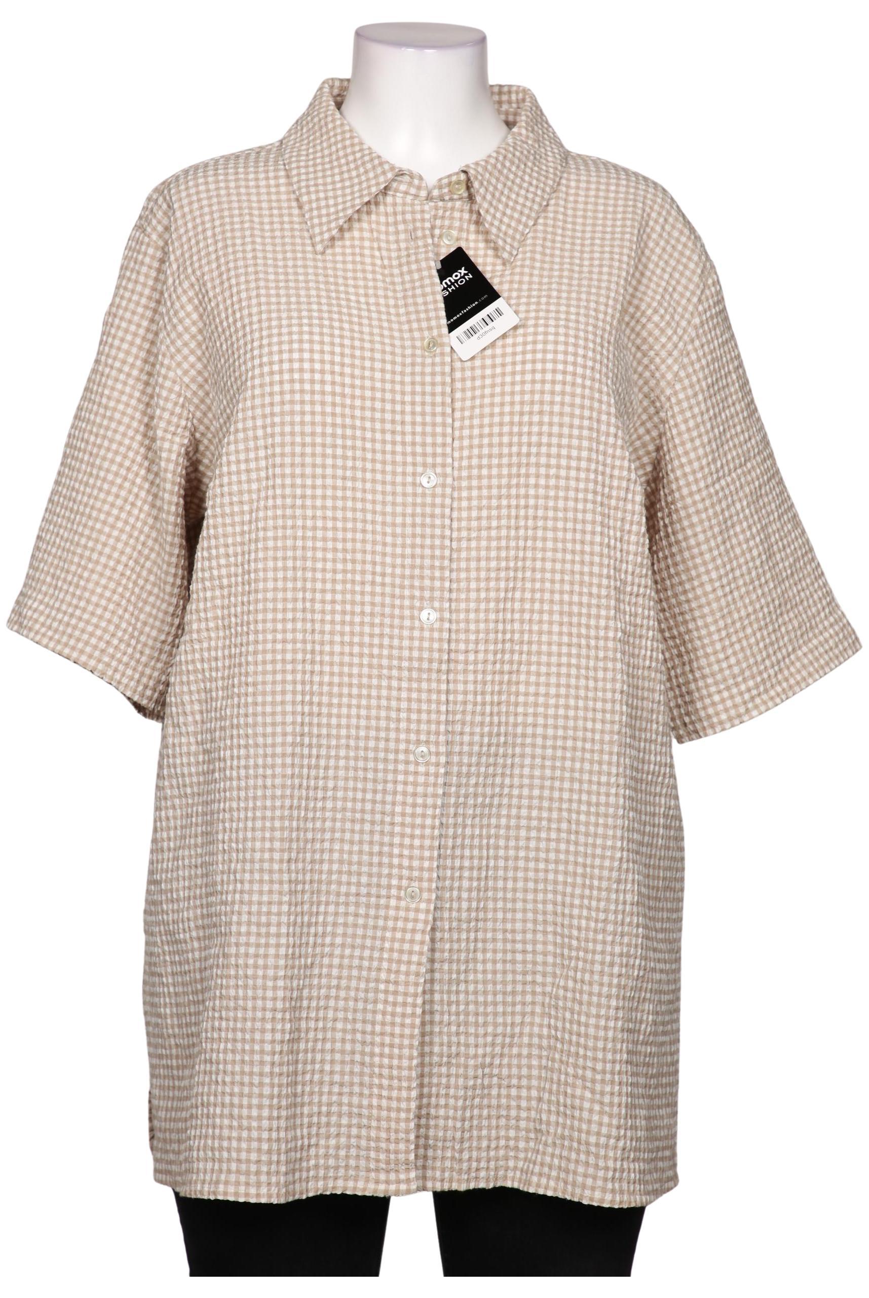 

Ulla Popken Damen Bluse, beige, Gr. 50