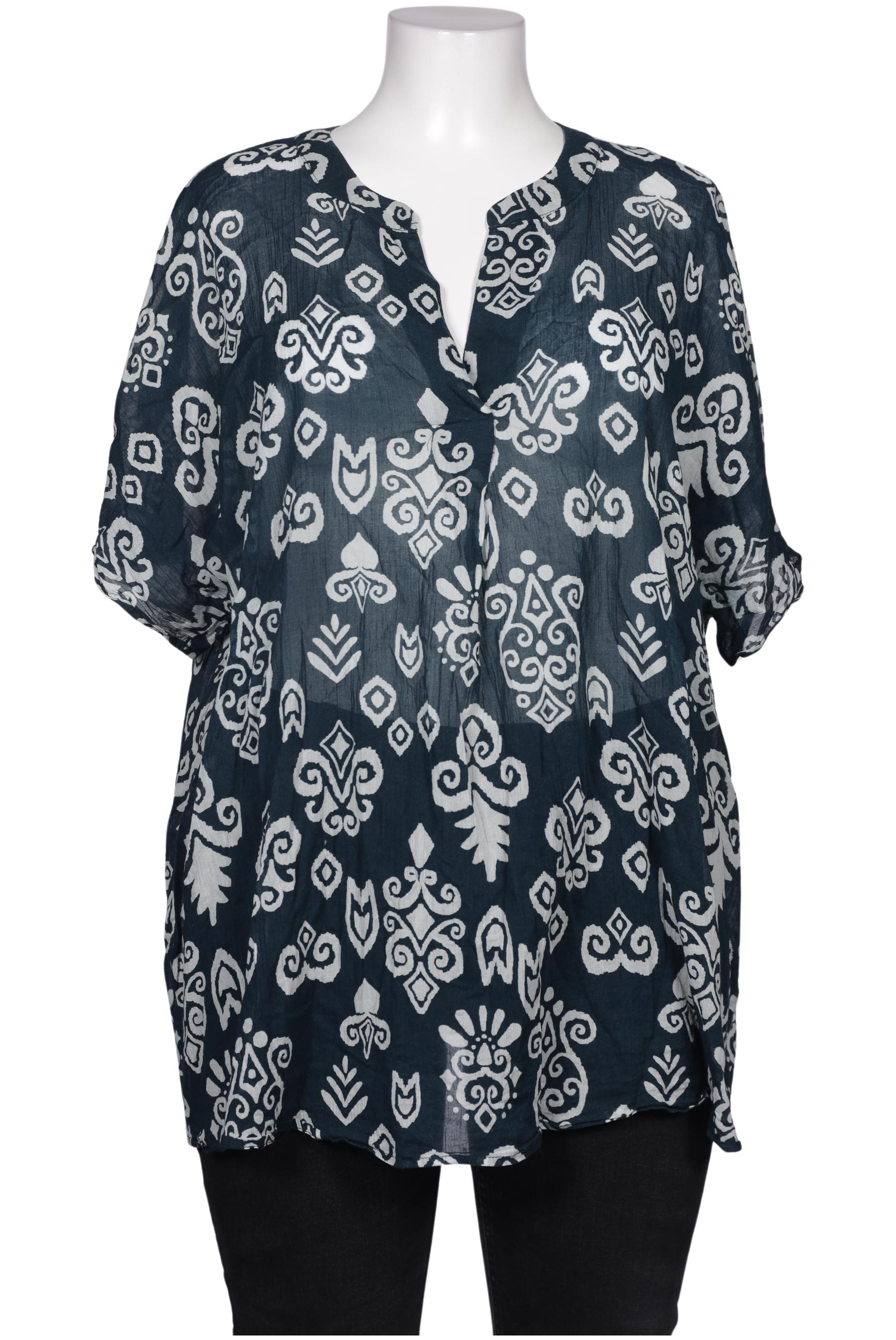 

Ulla Popken Damen Bluse, blau, Gr. 50