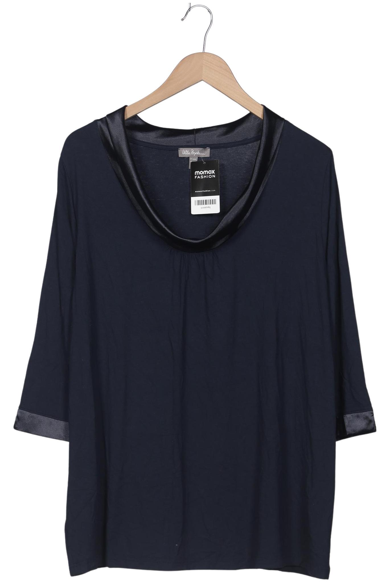 

Ulla Popken Damen Langarmshirt, marineblau, Gr. 46