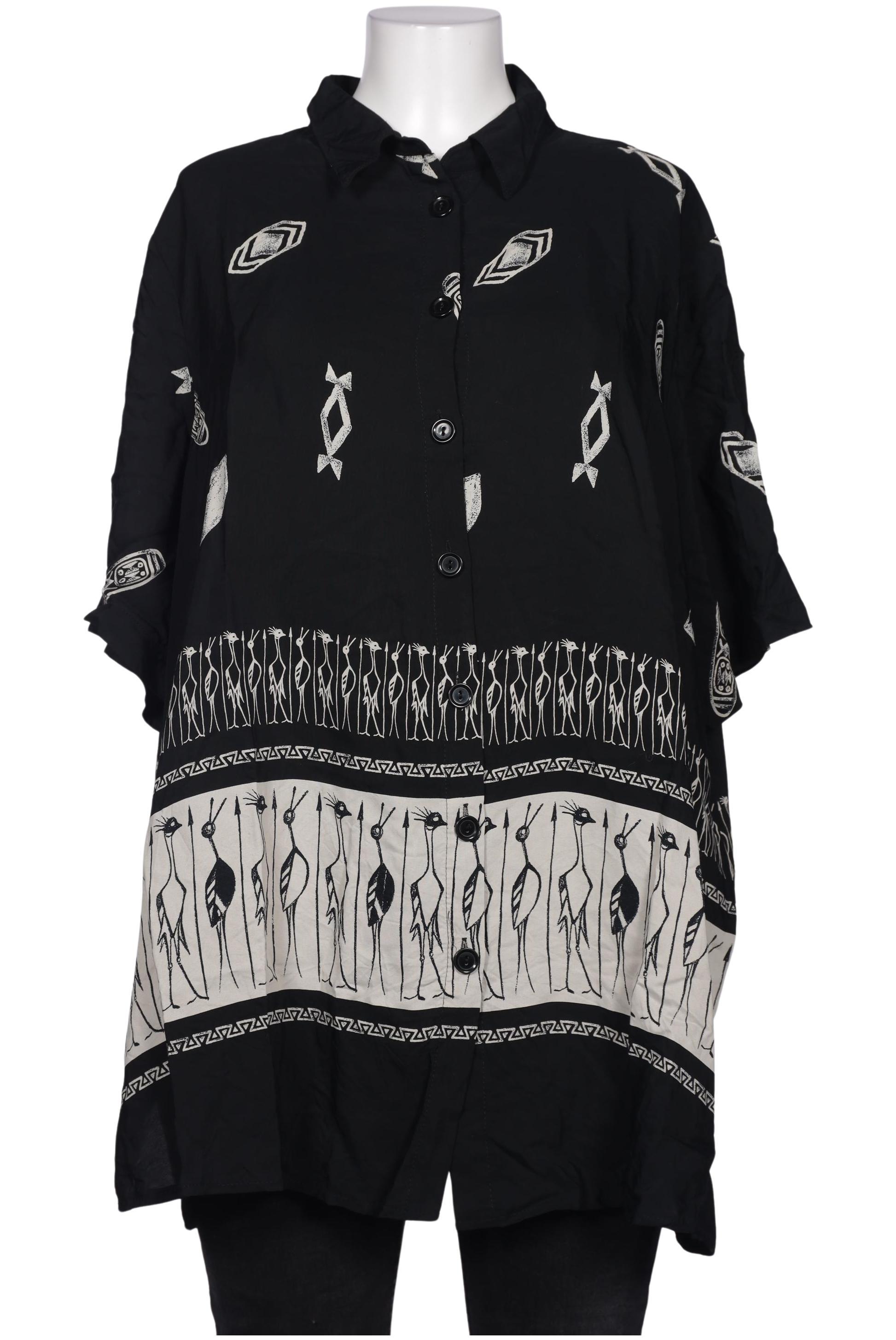 

Ulla Popken Damen Bluse, schwarz, Gr. 54