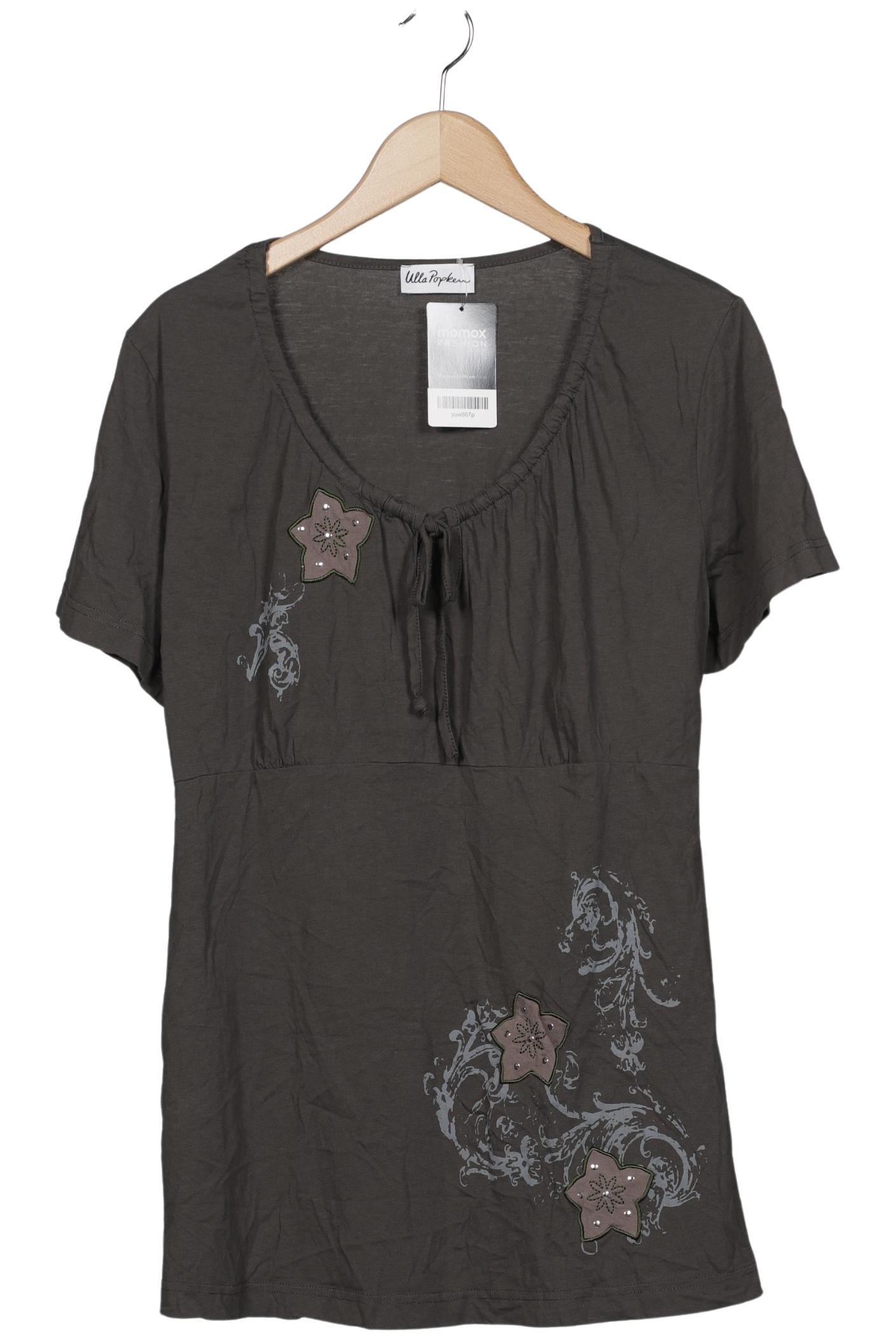 

Ulla Popken Damen T-Shirt, grau, Gr. 42