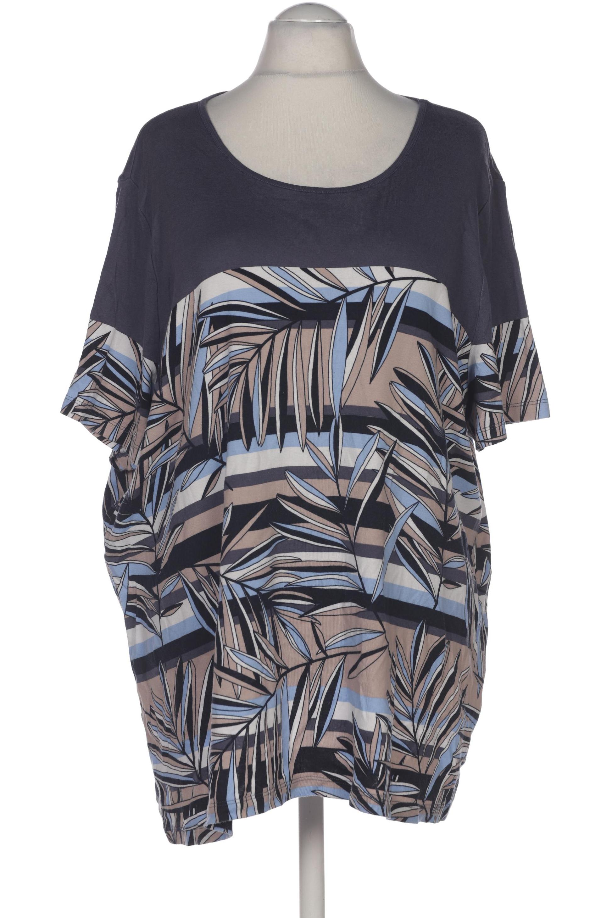 

Ulla Popken Damen T-Shirt, blau, Gr. 54