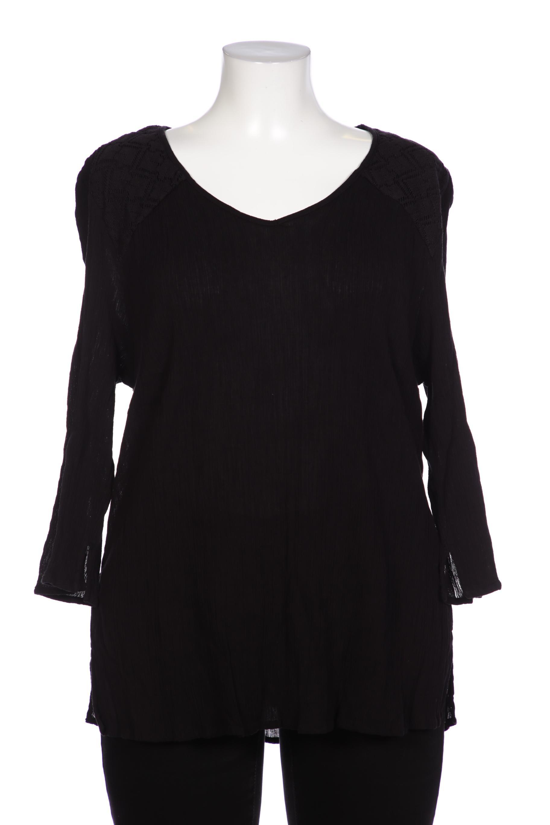 

Ulla Popken Damen Bluse, schwarz, Gr. 46