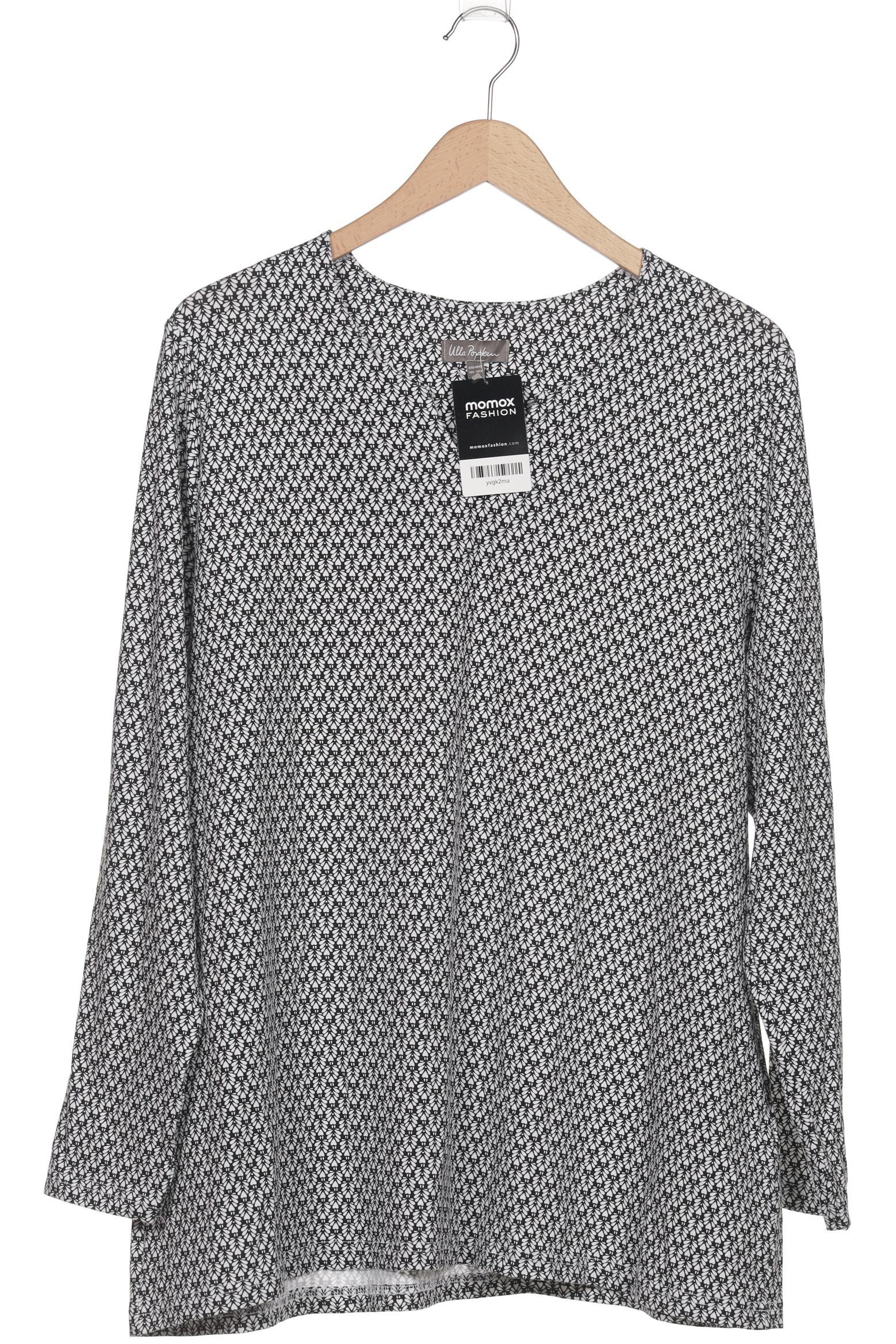 

Ulla Popken Damen Langarmshirt, grau, Gr. 46