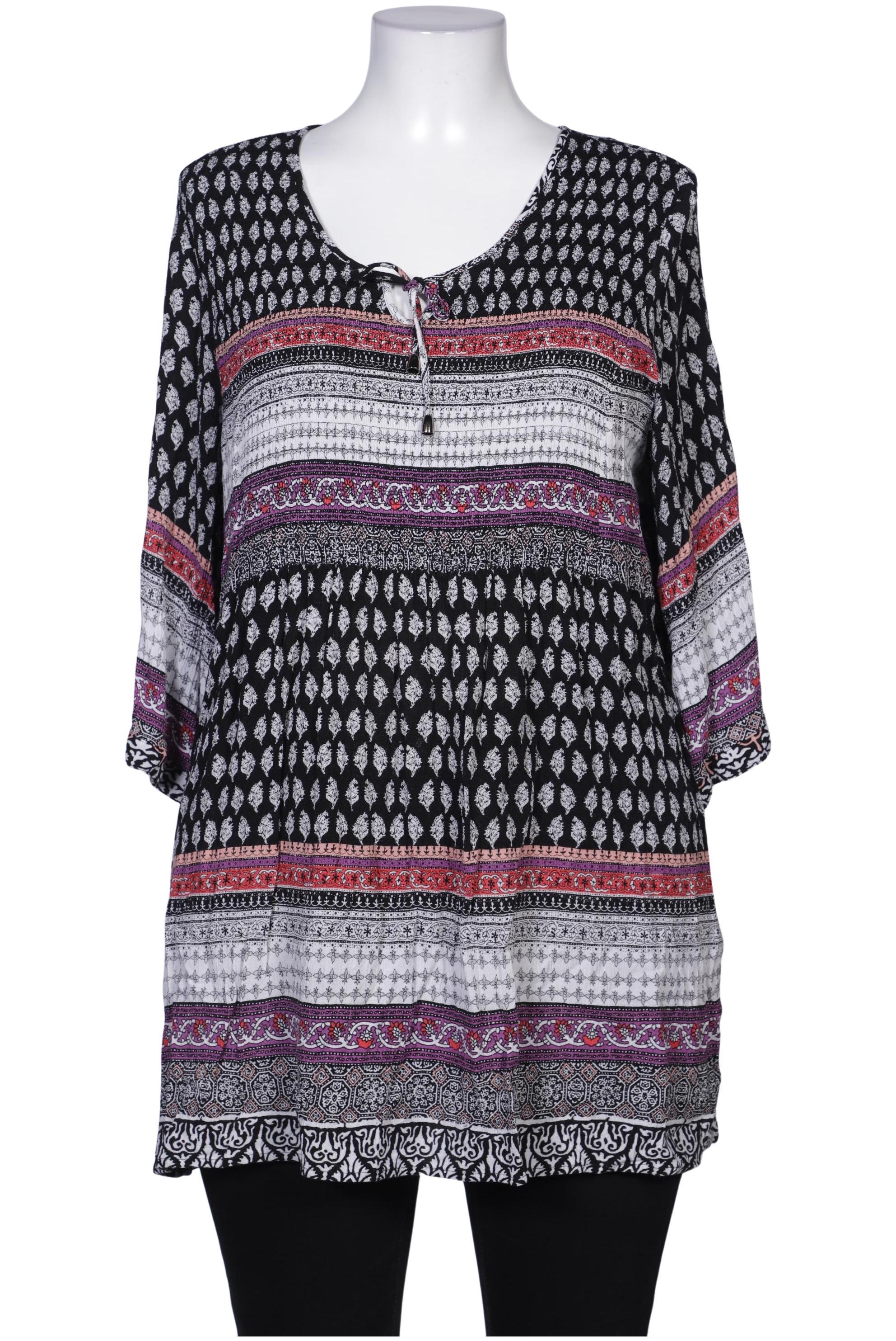 

Ulla Popken Damen Bluse, schwarz, Gr. 46