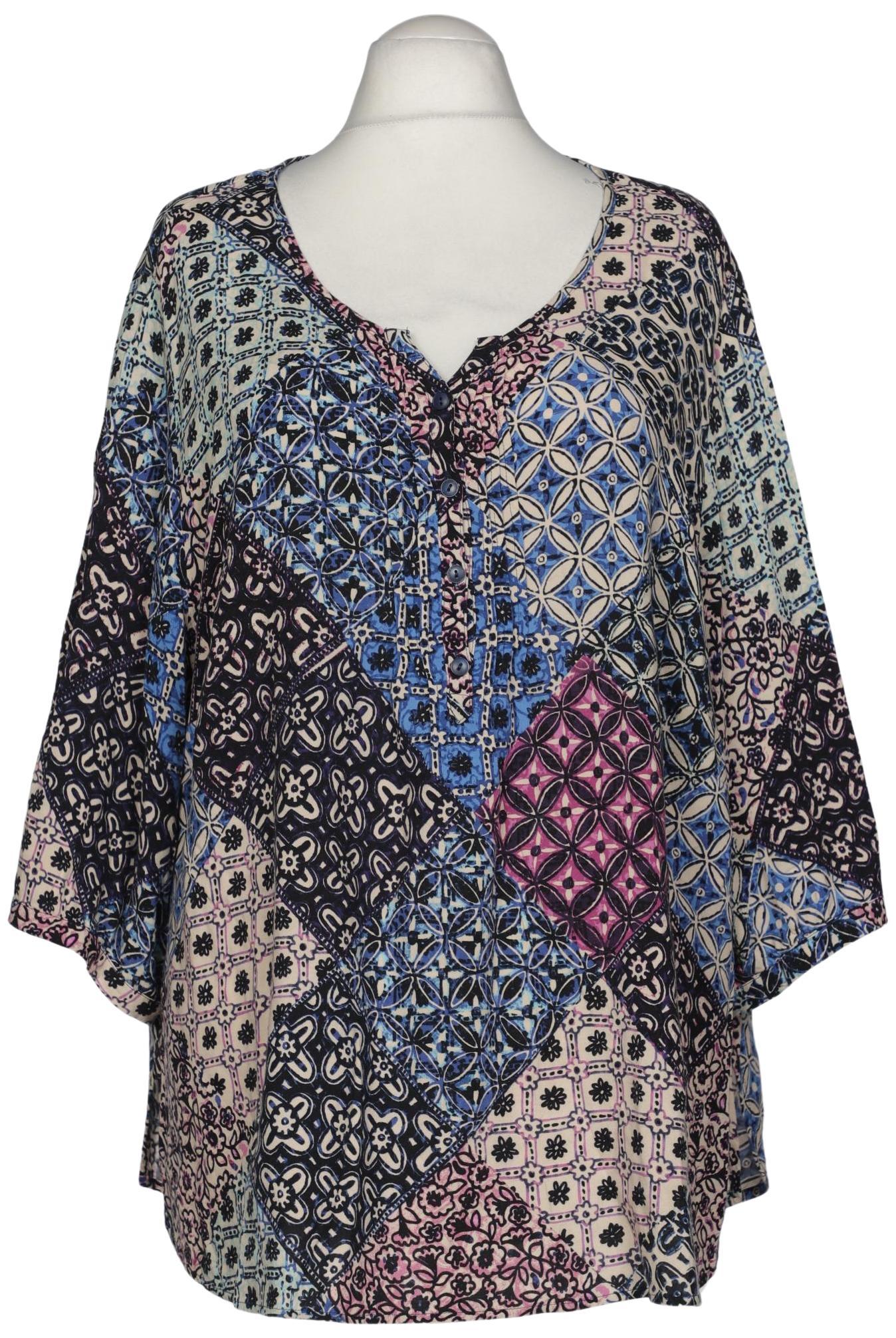 

Ulla Popken Damen Bluse, mehrfarbig, Gr. 54