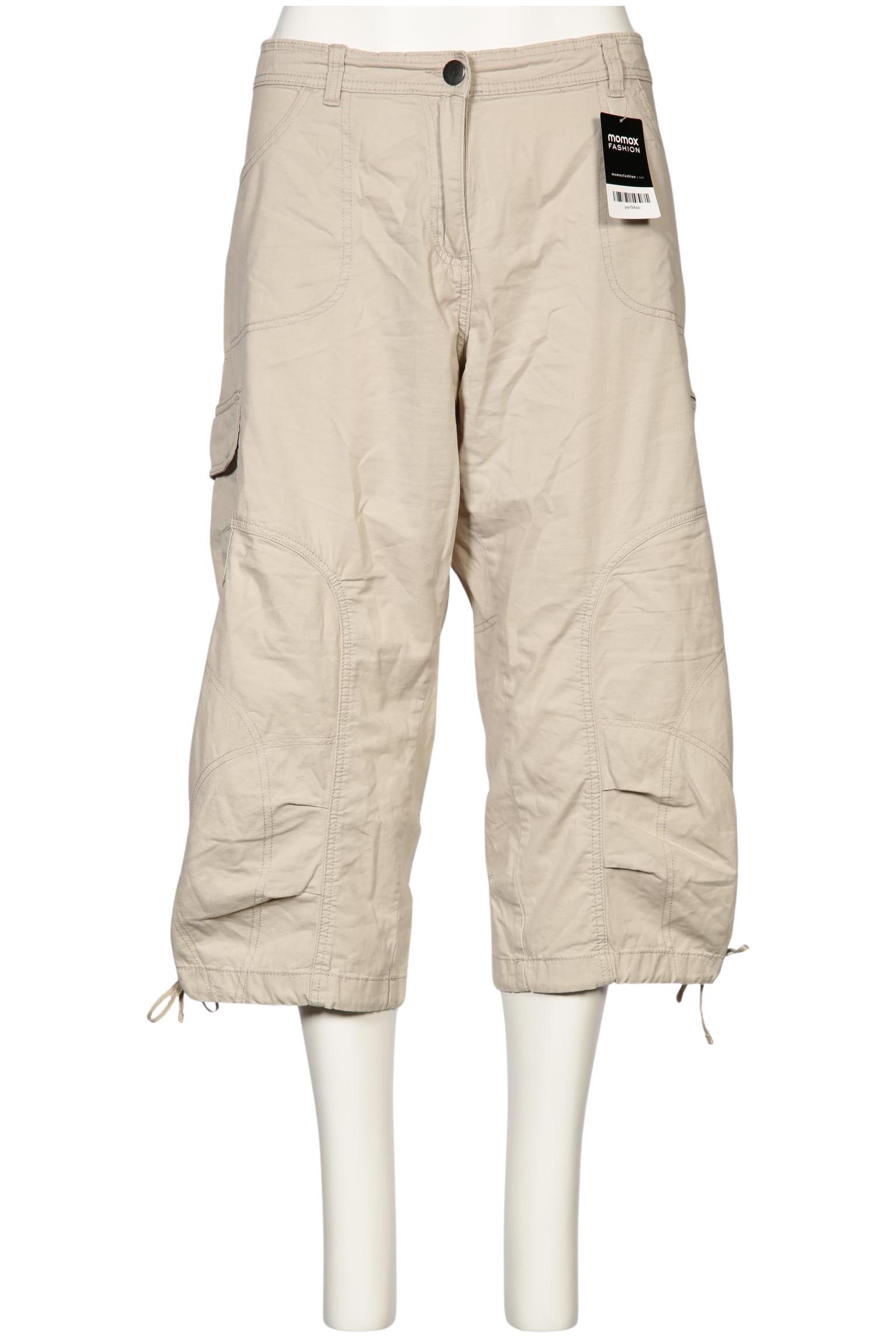 

Ulla Popken Damen Stoffhose, beige, Gr. 48