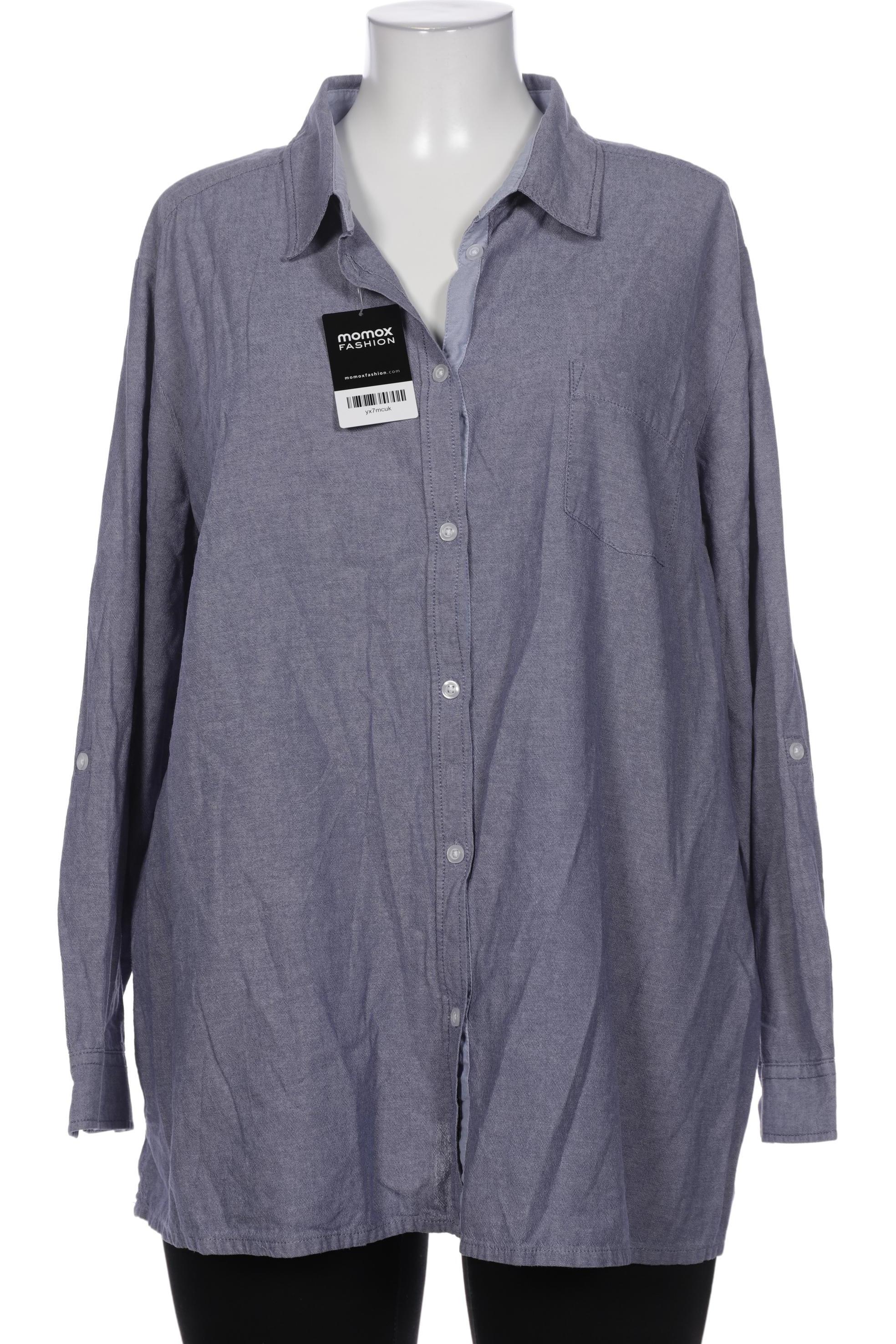 

Ulla Popken Damen Bluse, blau, Gr. 50