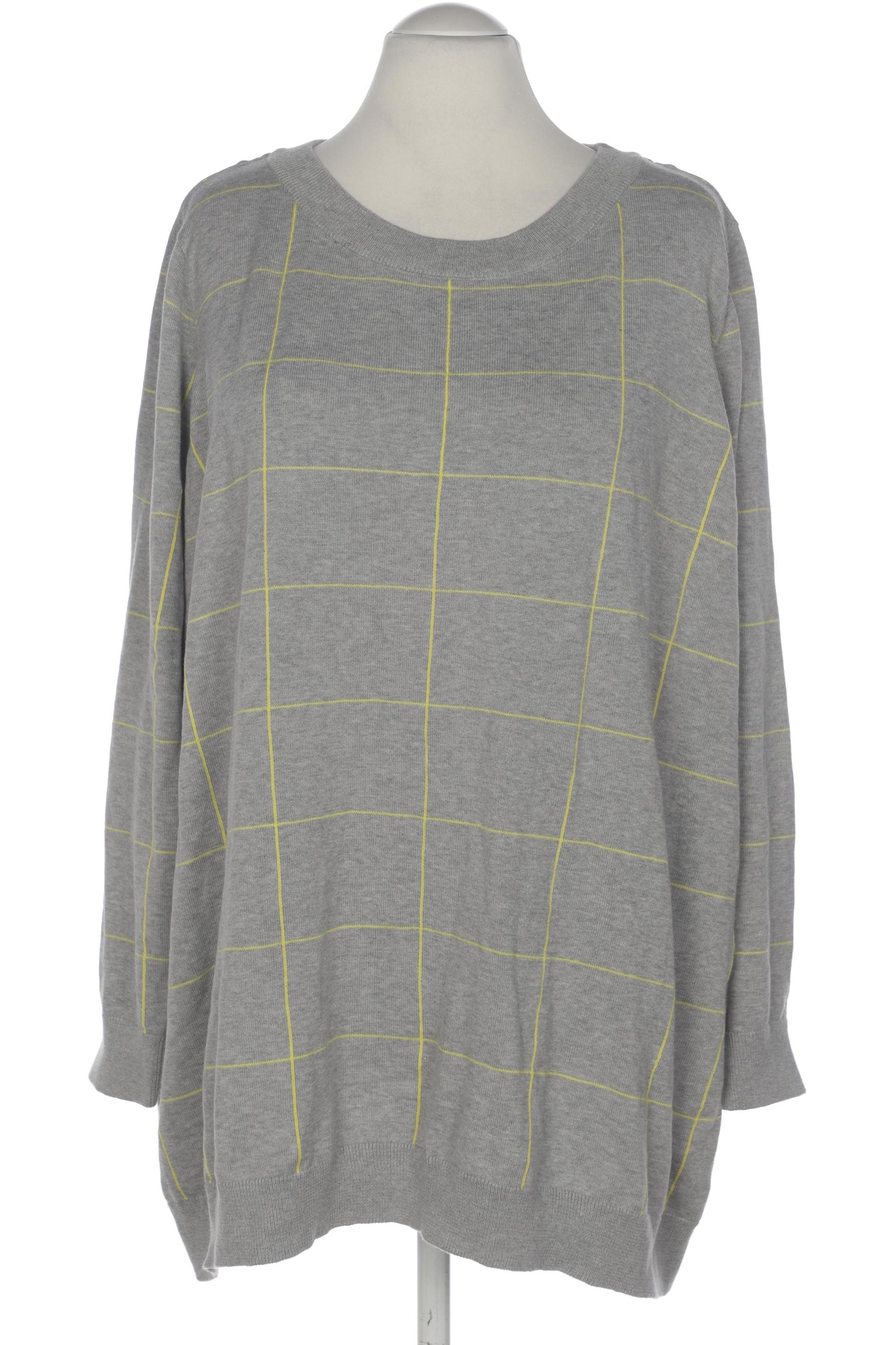 

Ulla Popken Damen Pullover, grau, Gr. 54