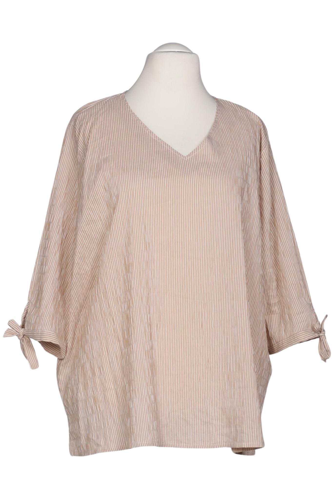 

Ulla Popken Damen Bluse, beige, Gr. 54