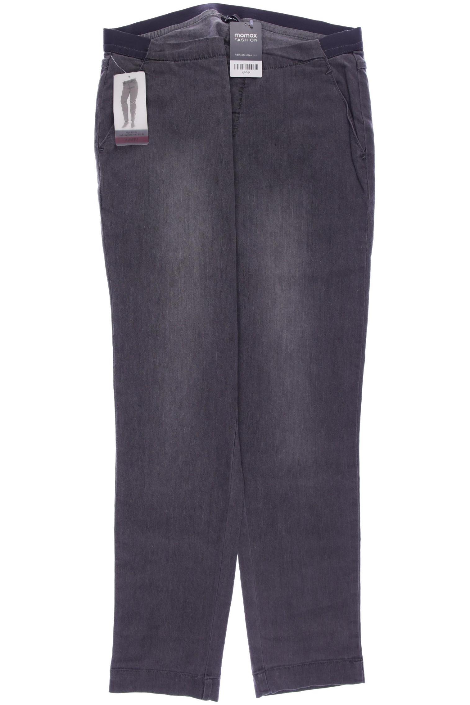 

Ulla Popken Damen Jeans, grau, Gr. 46