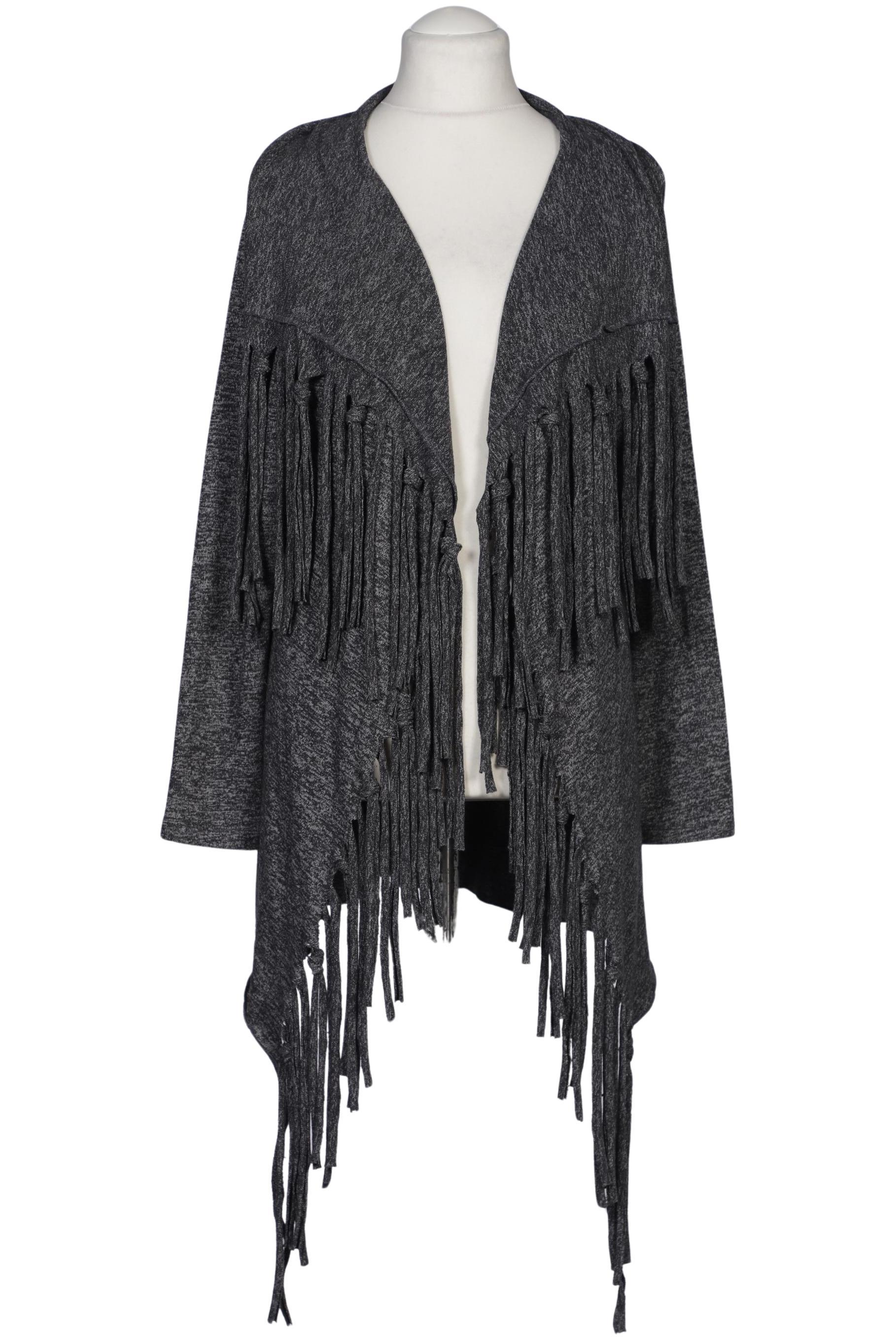 

Ulla Popken Damen Strickjacke, grau, Gr. 42