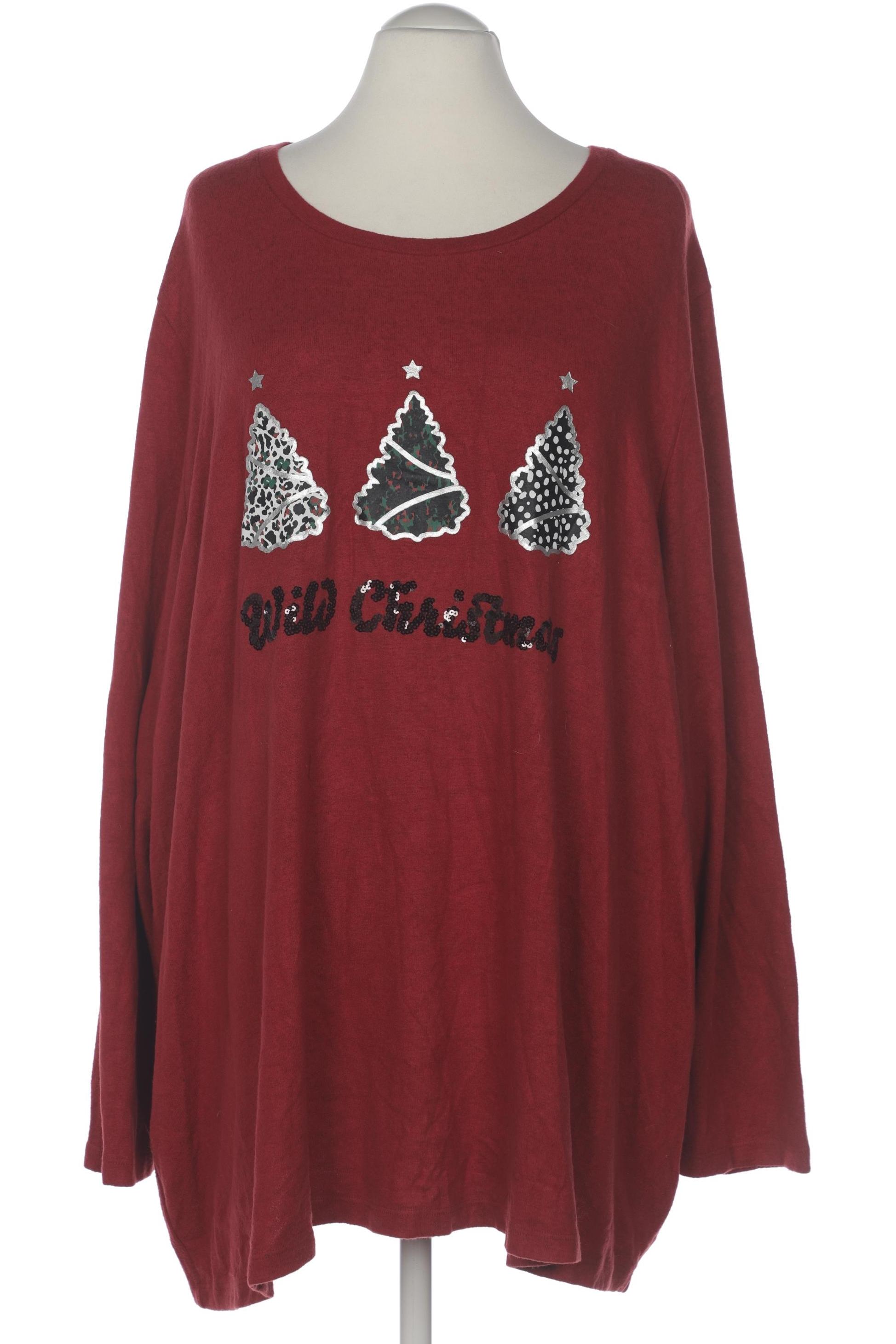 

Ulla Popken Damen Pullover, bordeaux, Gr. 58