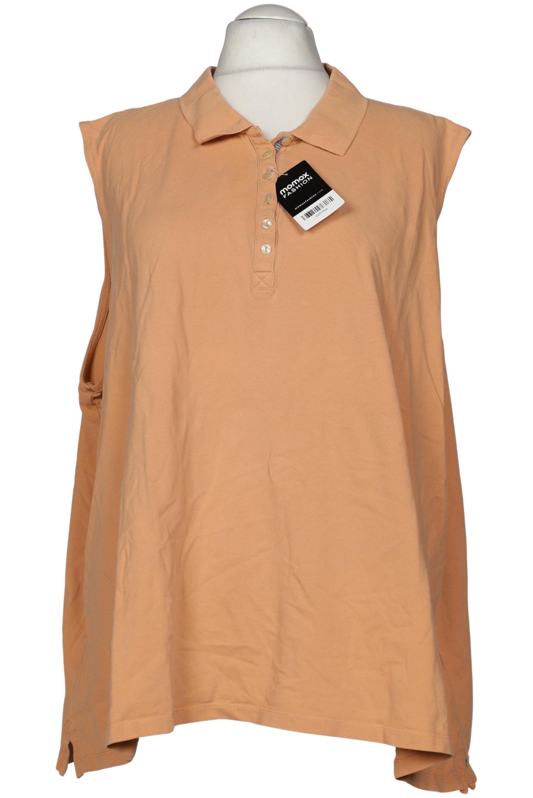 

Ulla Popken Damen Poloshirt, orange, Gr. 62