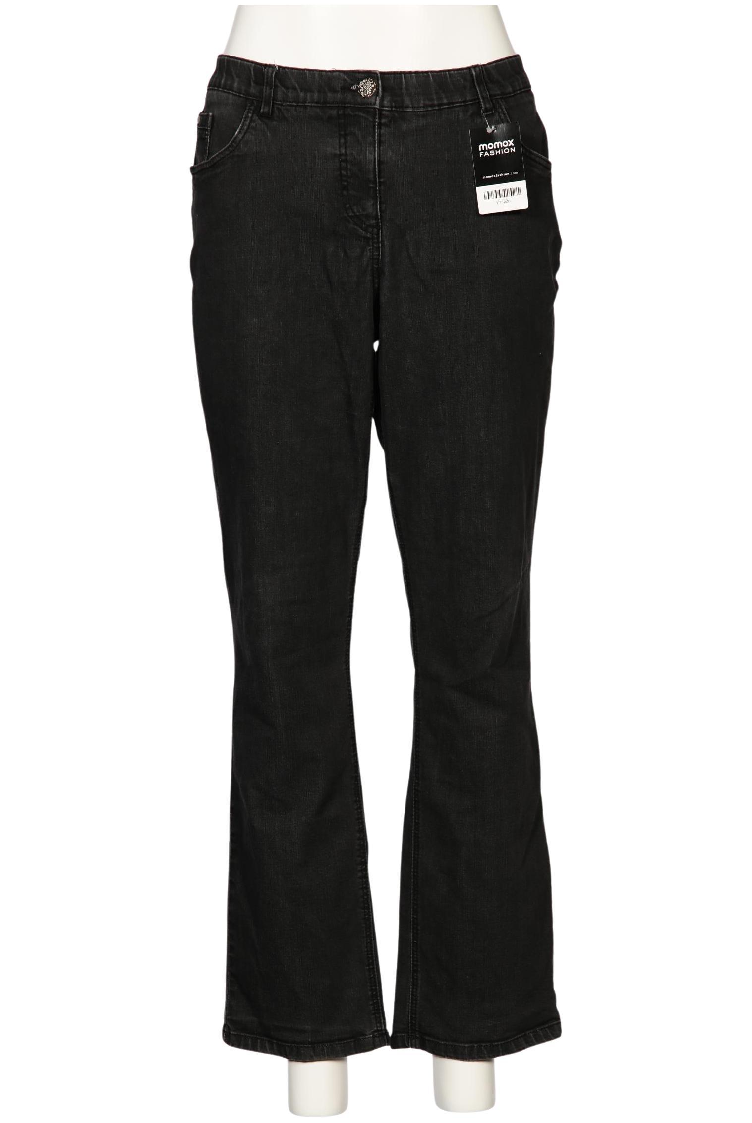 

Ulla Popken Damen Jeans, schwarz, Gr. 44