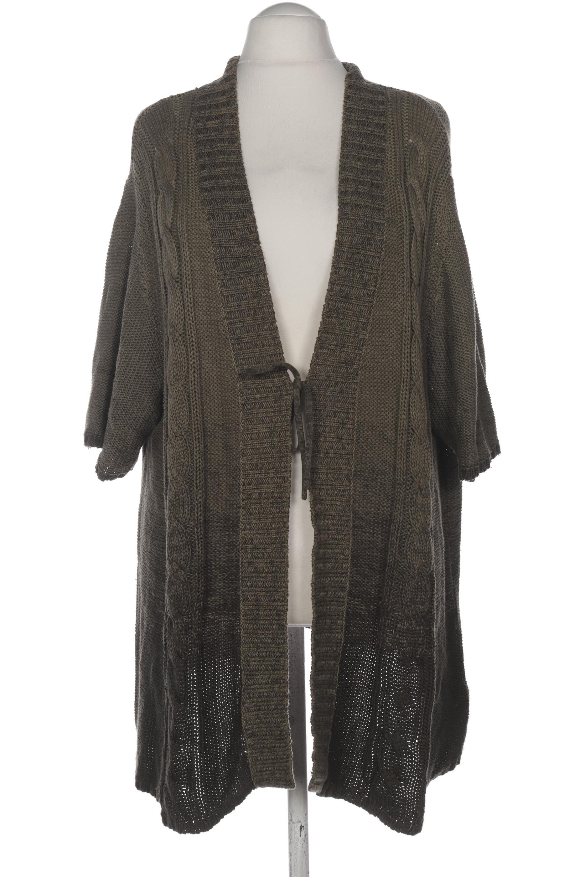 

Ulla Popken Damen Strickjacke, grün, Gr. 58