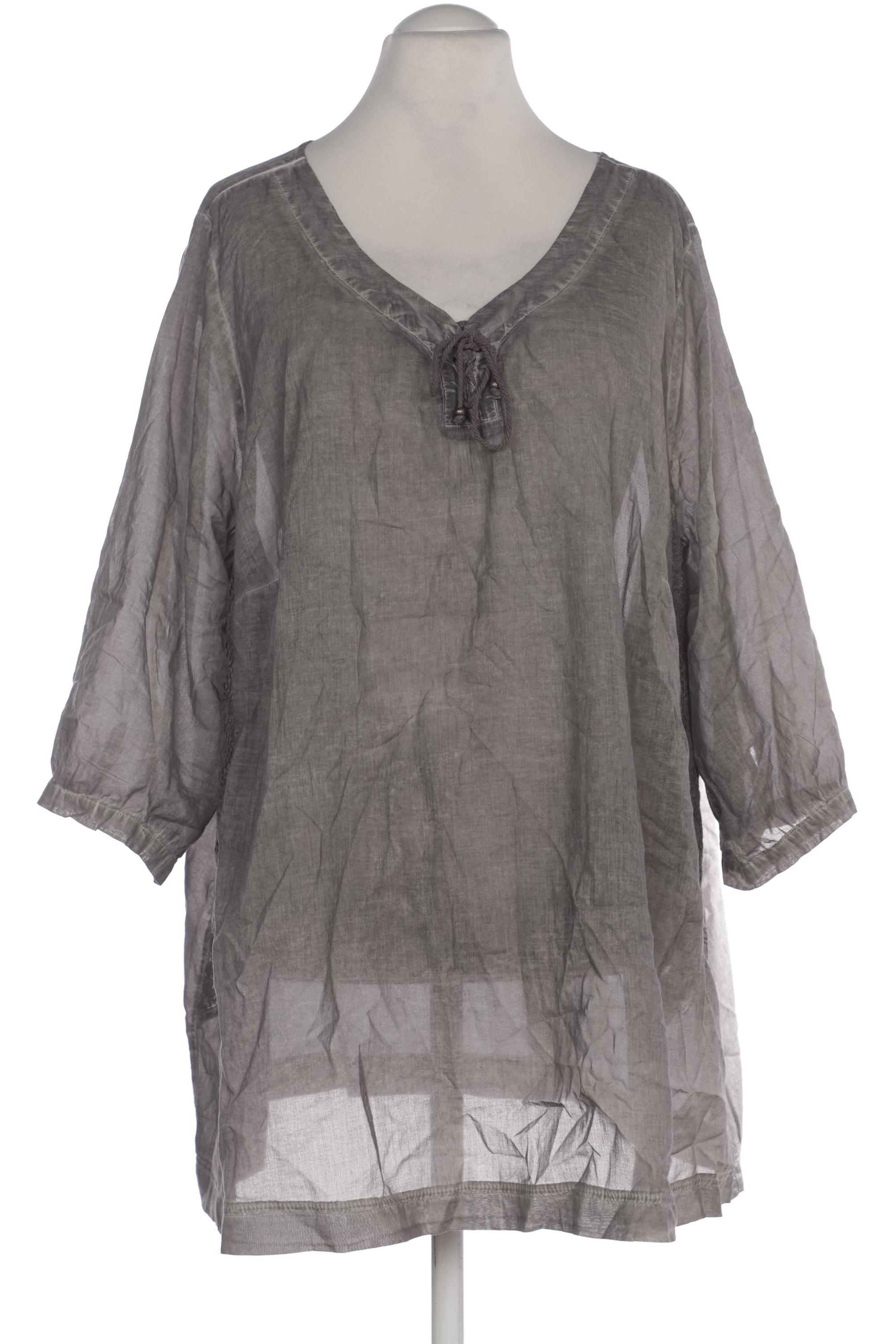

Ulla Popken Damen Bluse, grau, Gr. 54