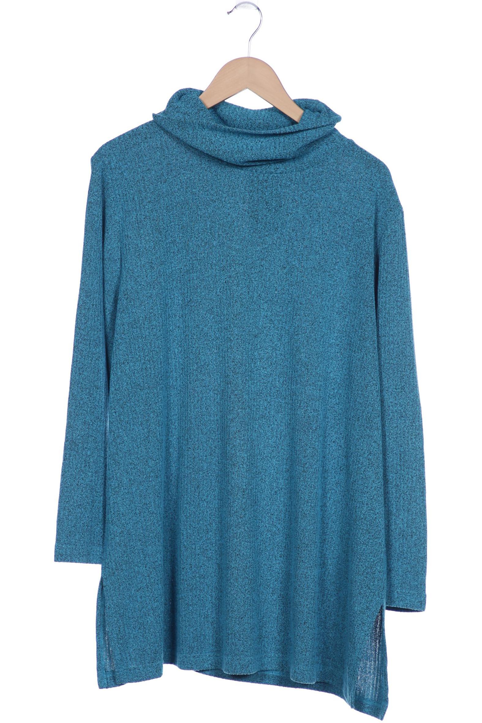 

Ulla Popken Damen Langarmshirt, blau, Gr. 50