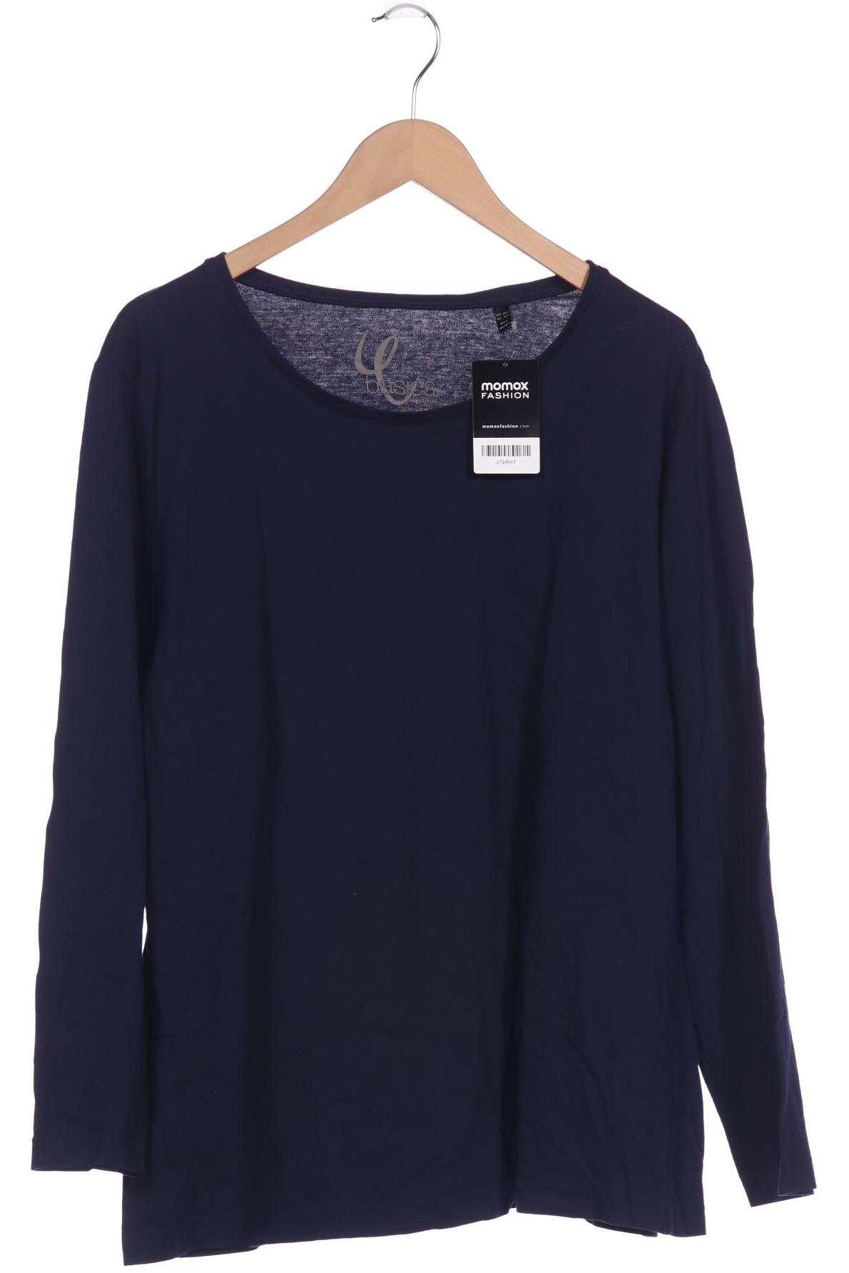 

Ulla Popken Damen Langarmshirt, marineblau, Gr. 50