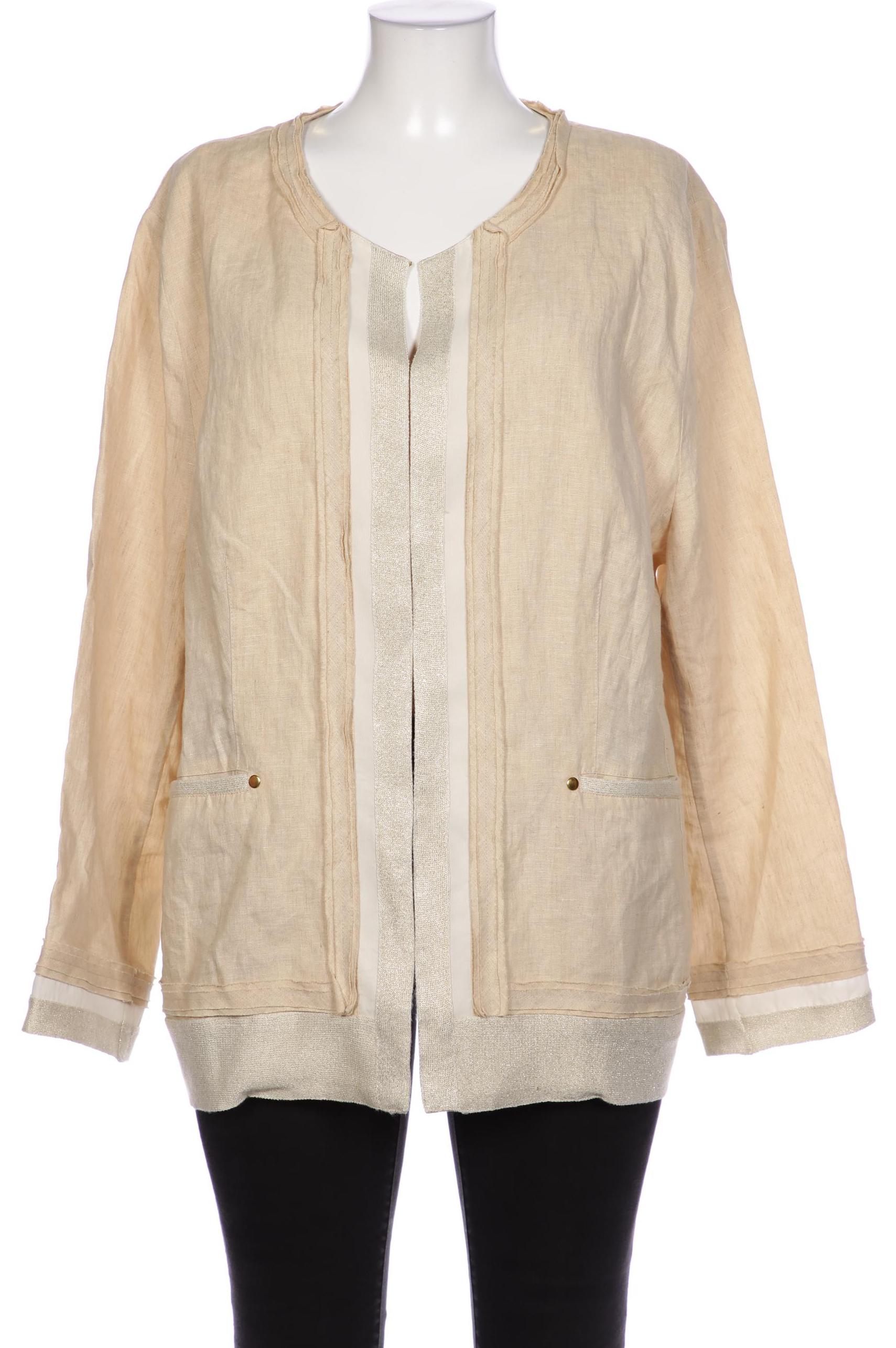 

Ulla Popken Damen Blazer, beige, Gr. 52