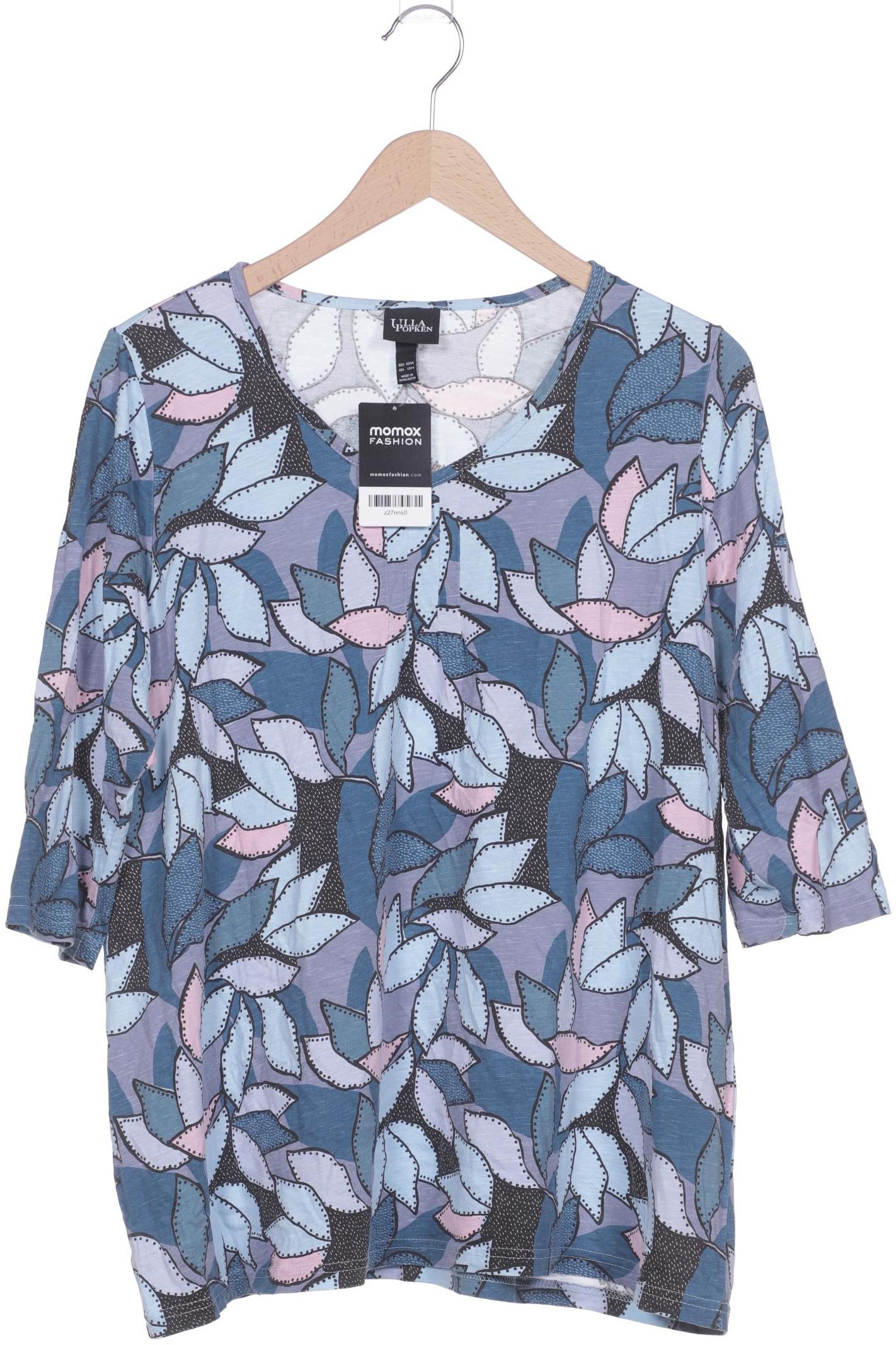 

Ulla Popken Damen Langarmshirt, blau, Gr. 42