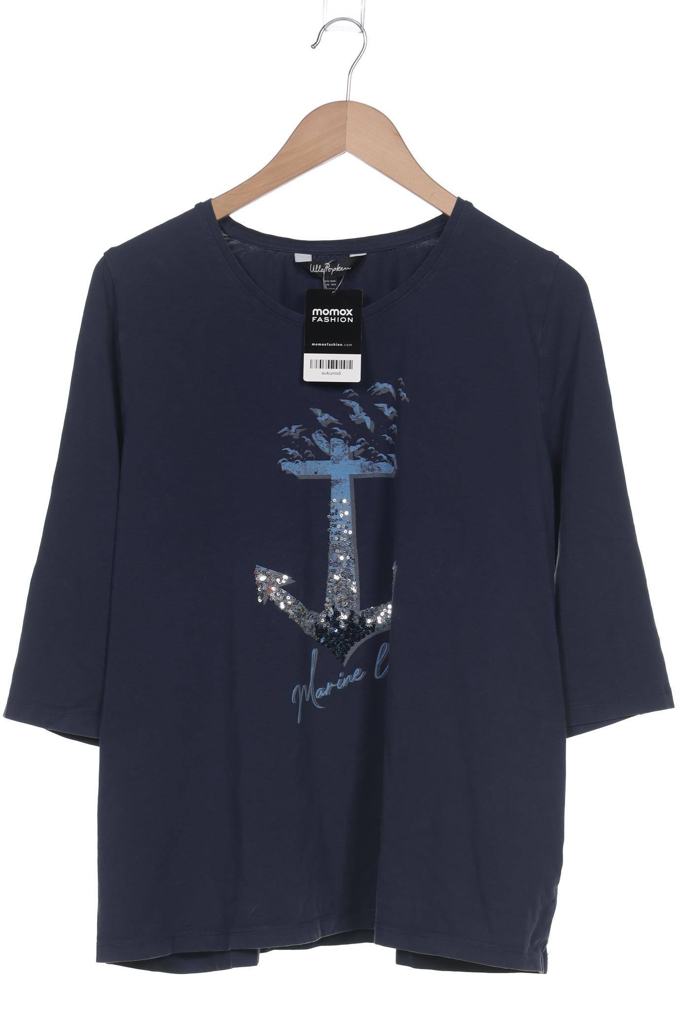

Ulla Popken Damen T-Shirt, marineblau, Gr. 46