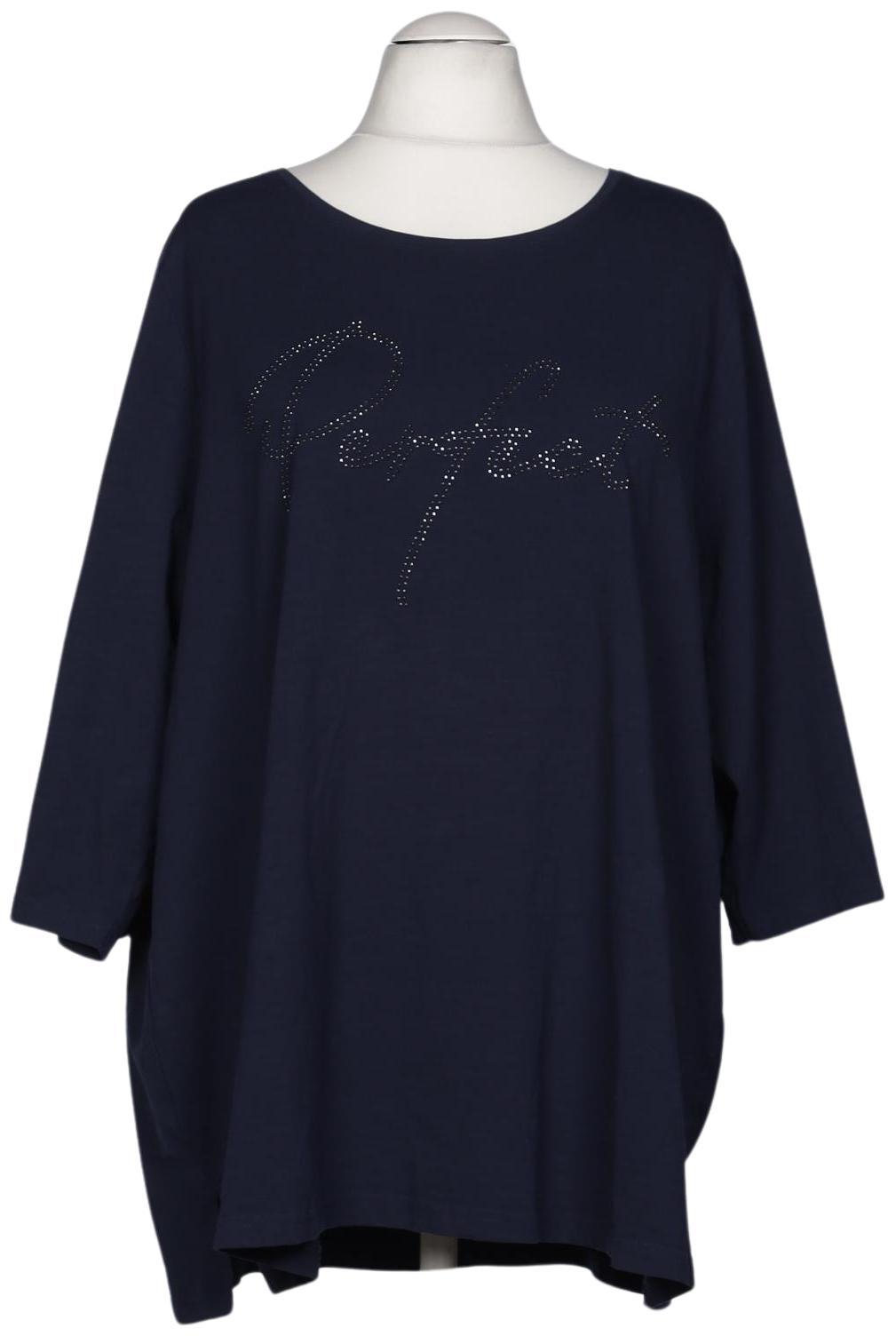 

Ulla Popken Damen Langarmshirt, marineblau, Gr. 54