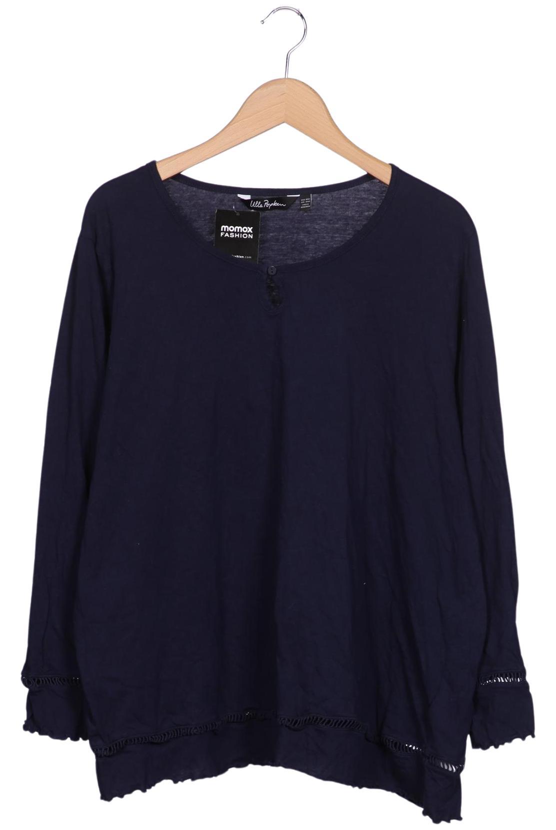 

Ulla Popken Damen Langarmshirt, marineblau, Gr. 50