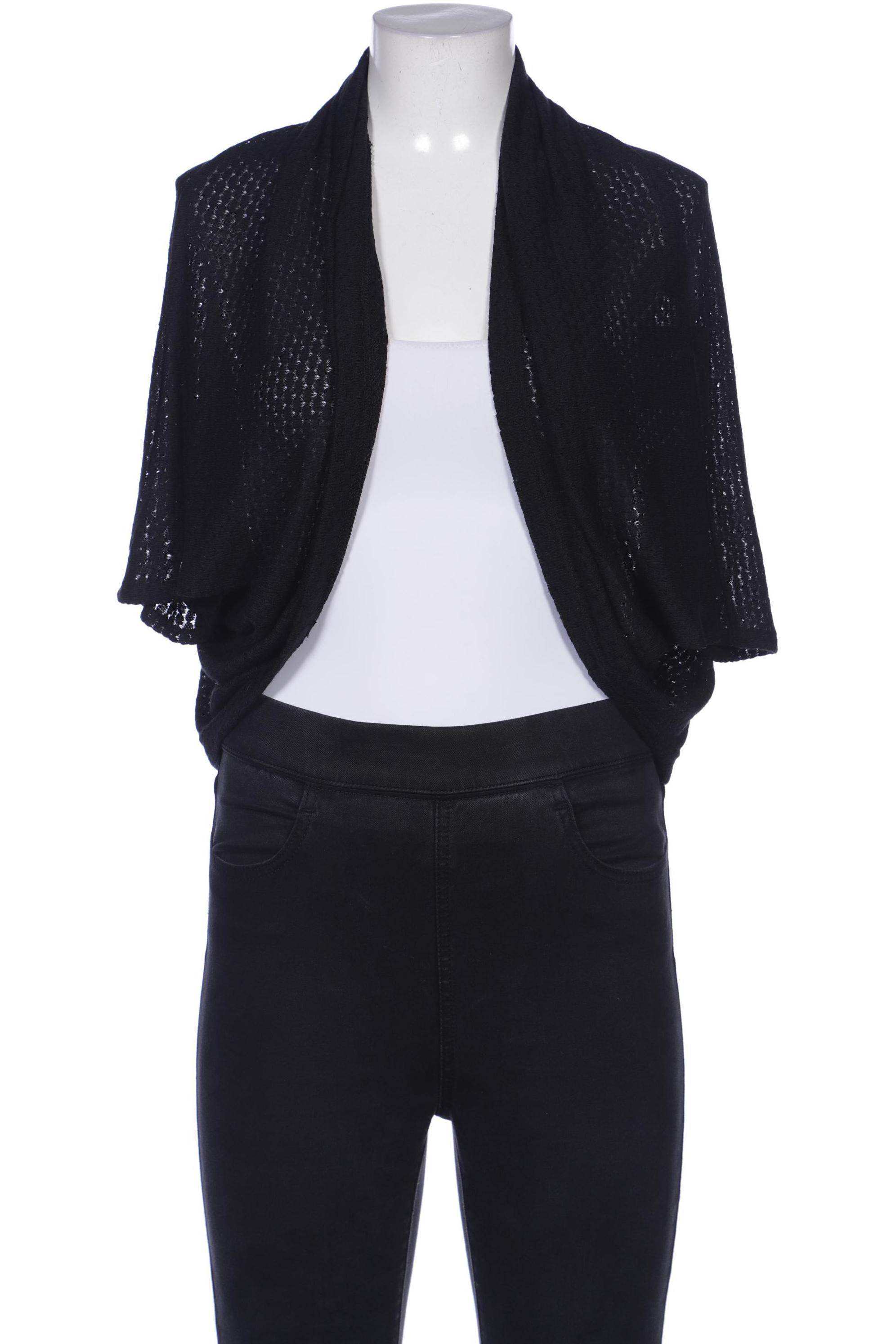 

Ulla Popken Damen Strickjacke, schwarz, Gr. 38