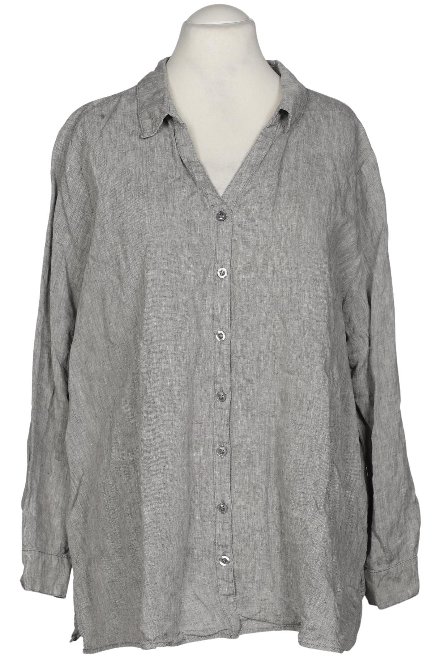 

Ulla Popken Damen Bluse, grau, Gr. 54