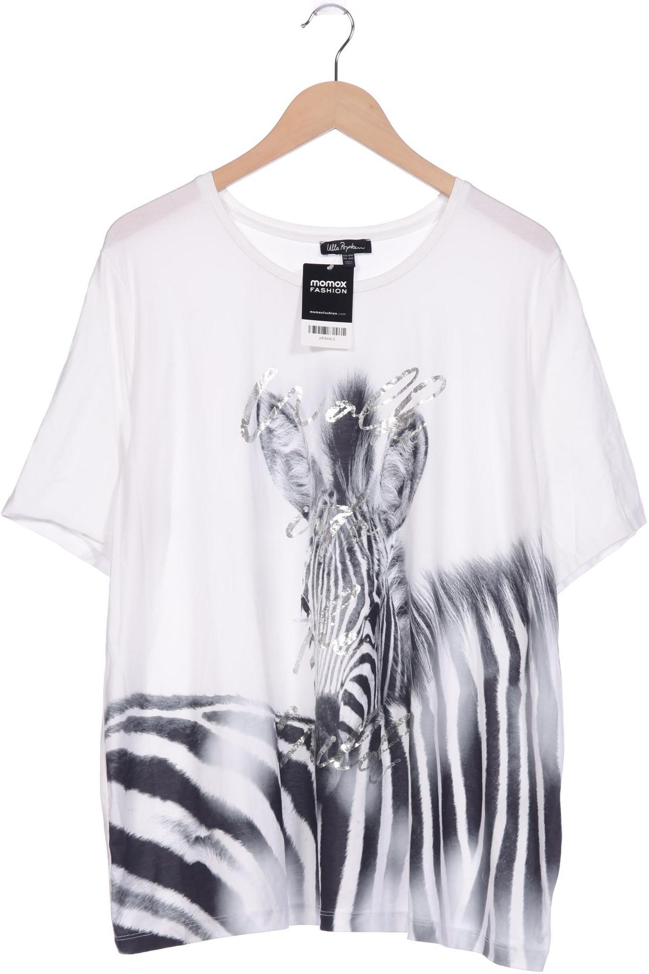 

Ulla Popken Damen T-Shirt, weiß, Gr. 50