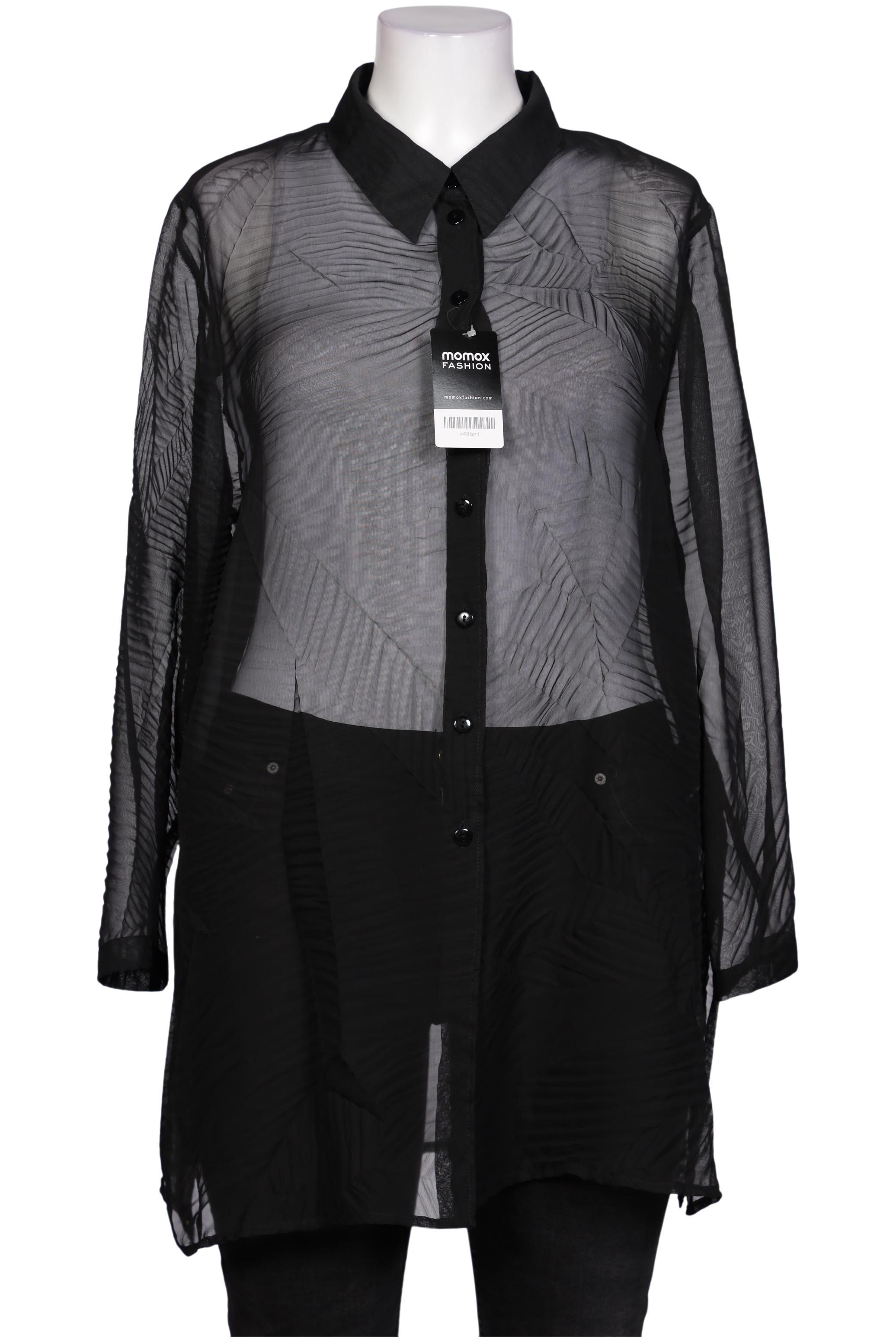 

Ulla Popken Damen Bluse, schwarz, Gr. 42