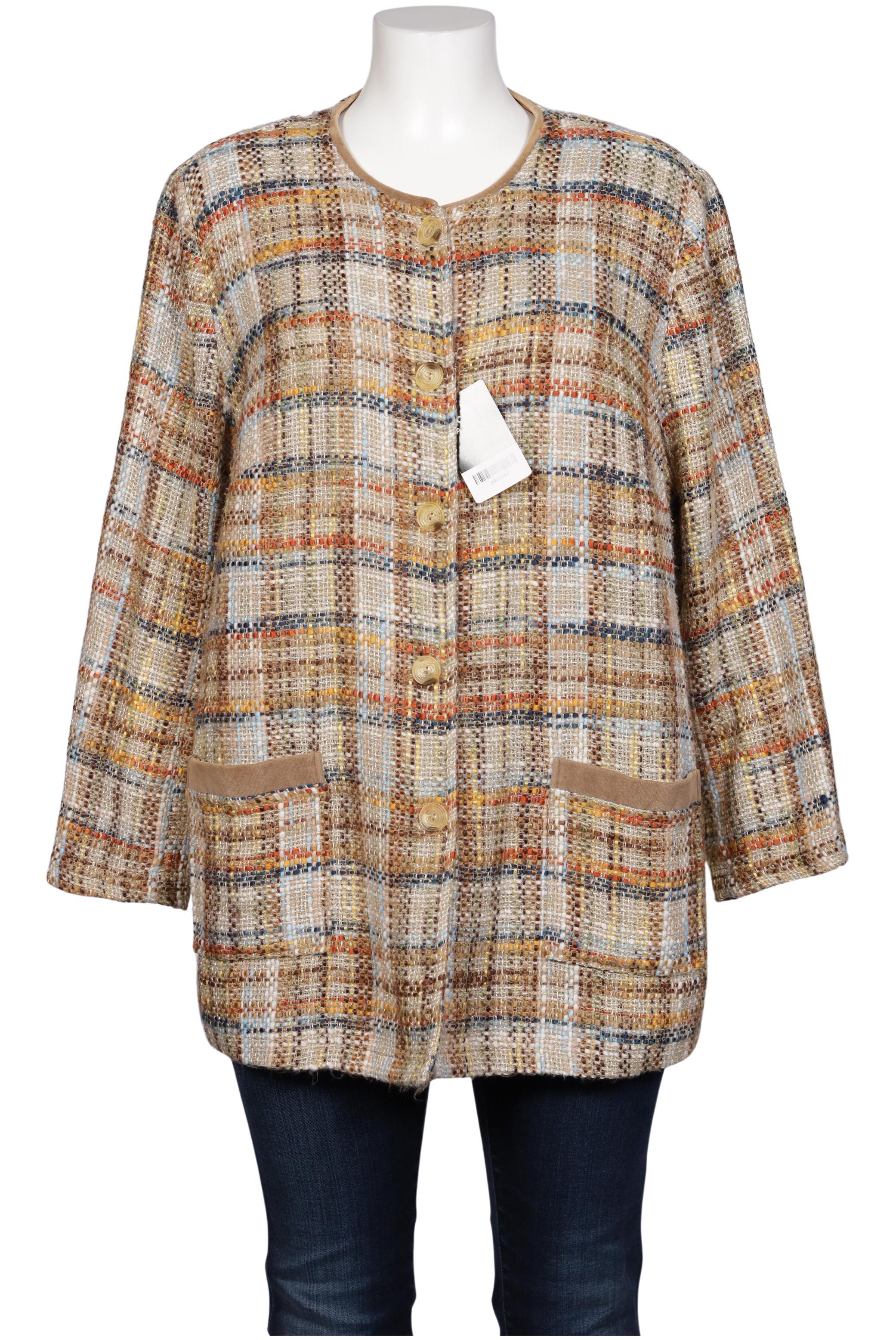 

Ulla Popken Damen Blazer, beige, Gr. 46