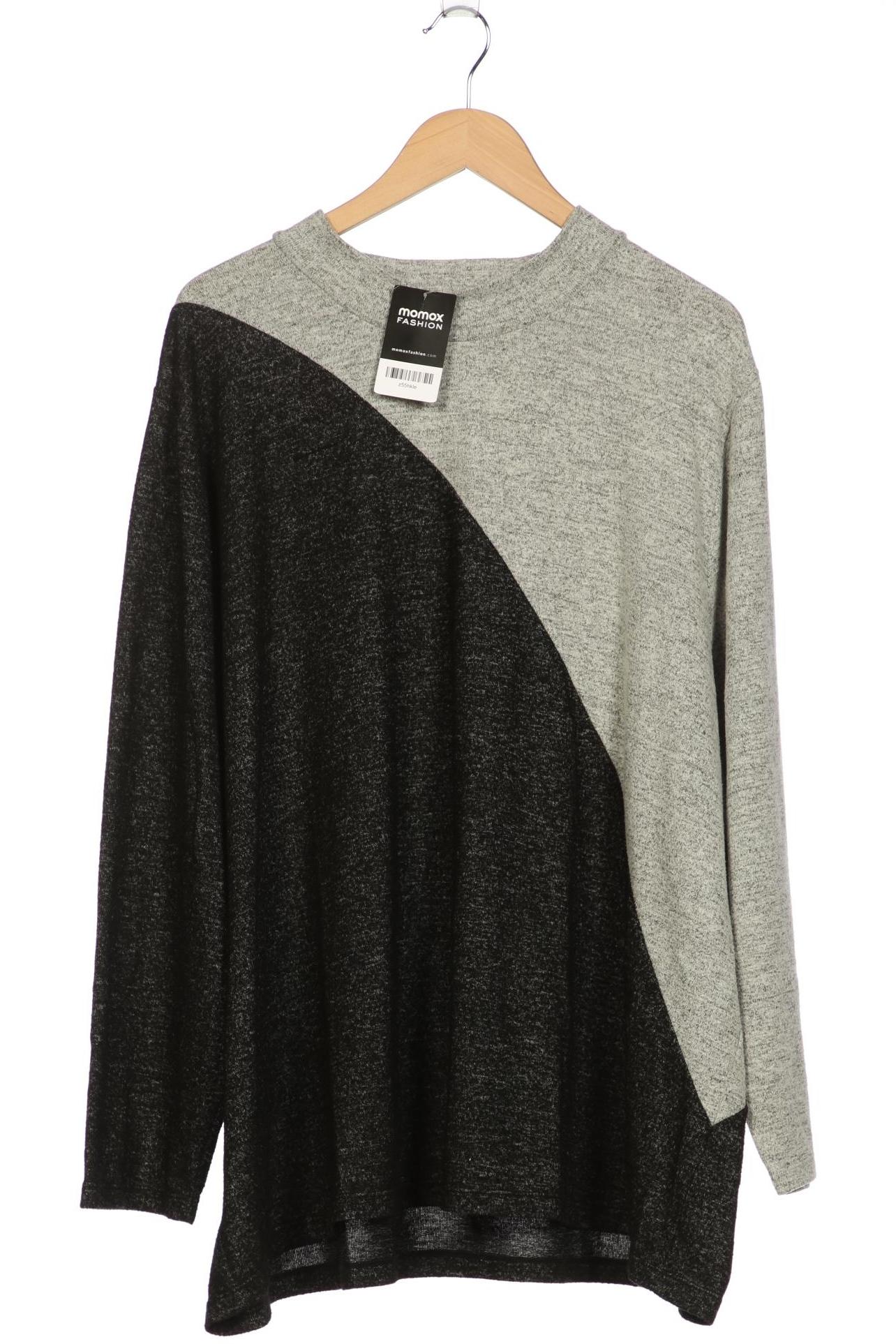 

Ulla Popken Damen Pullover, grau, Gr. 56