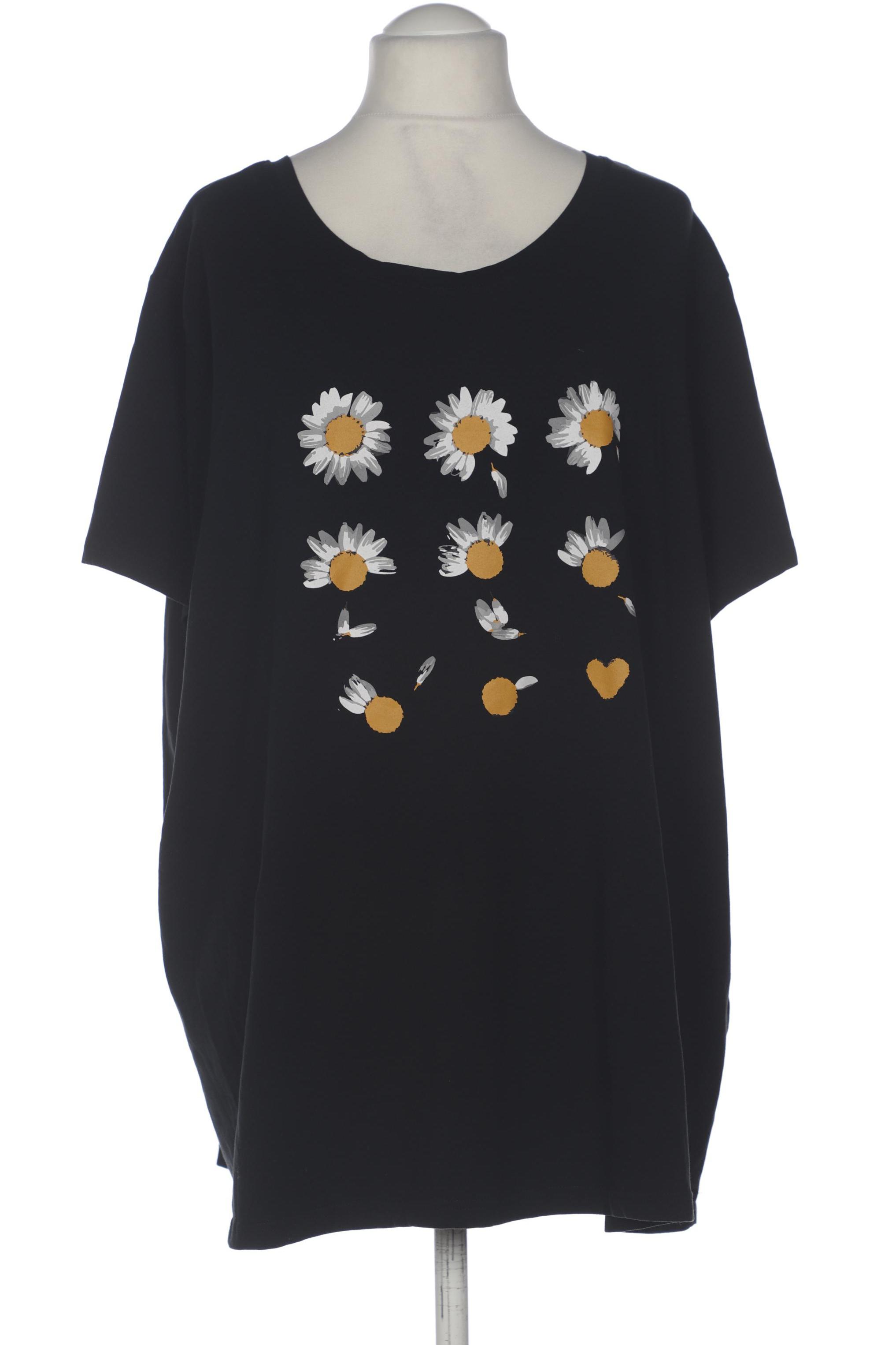 

Ulla Popken Damen T-Shirt, schwarz, Gr. 54