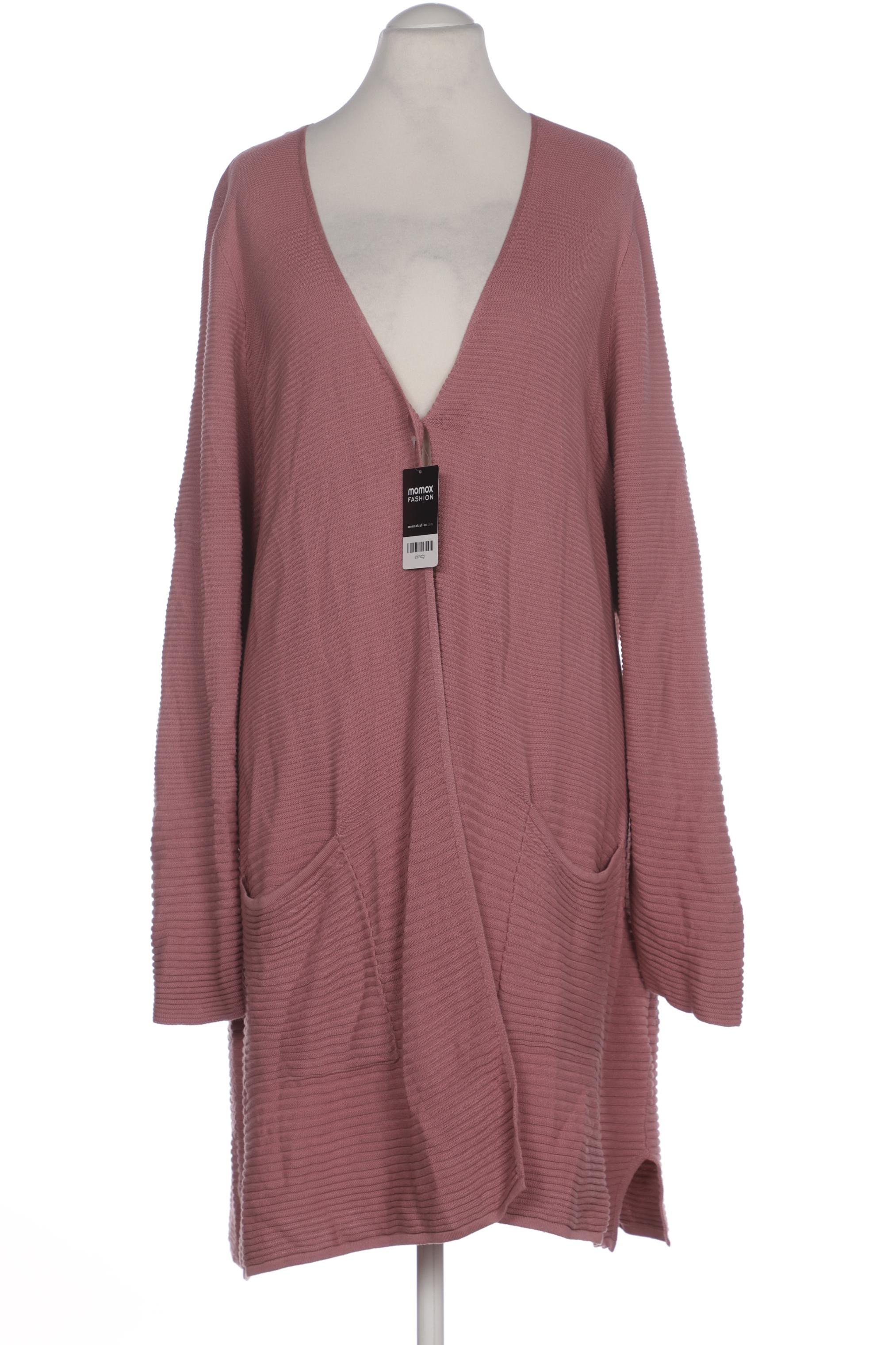 

Ulla Popken Damen Strickjacke, pink, Gr. 54